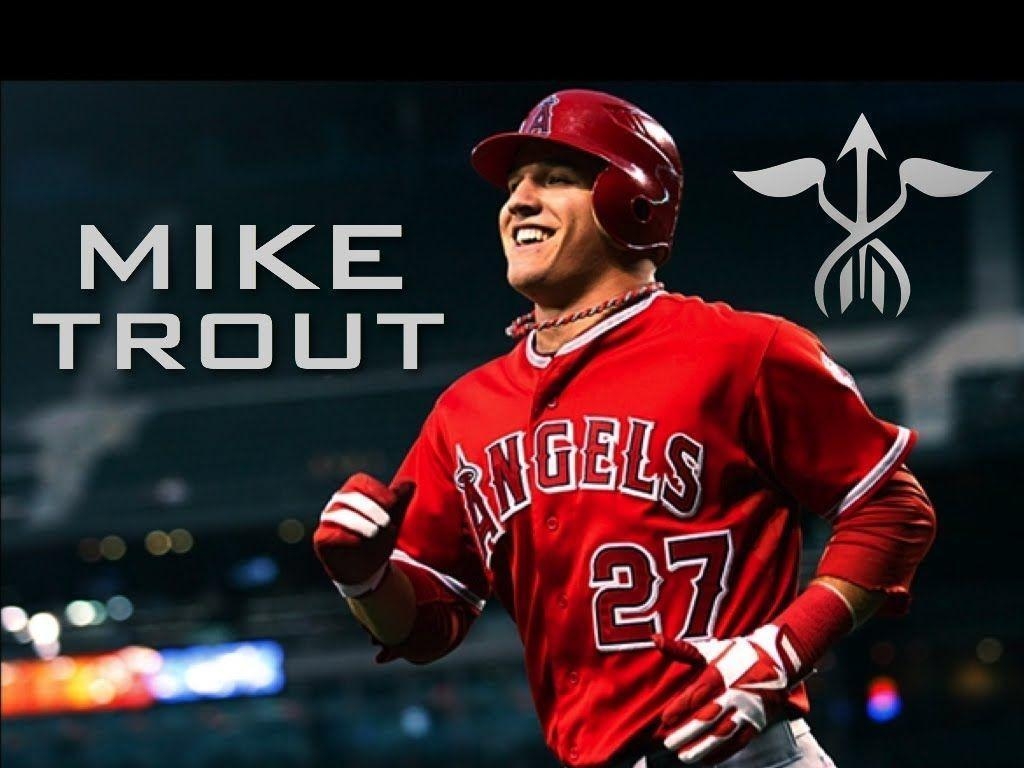 Mike Trout, Sport, Hintergrund, Baseball, Bild, 1030x770 HD Desktop