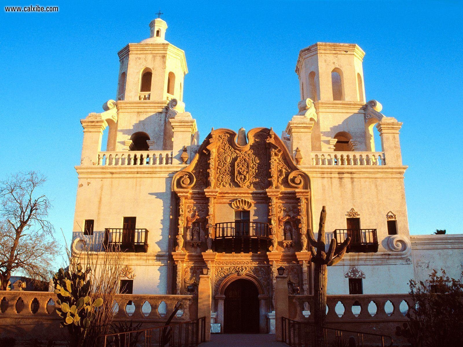 Mission San Xavier, Tucson, Arizona, Historisch, Bekannt, 1600x1200 HD Desktop