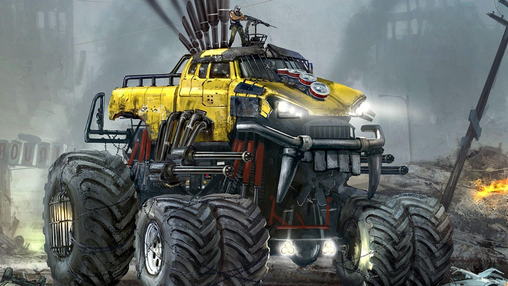 Monster Truck, 6x1080, Sport, Motor, Trucks, 1920x1080 Full HD Desktop