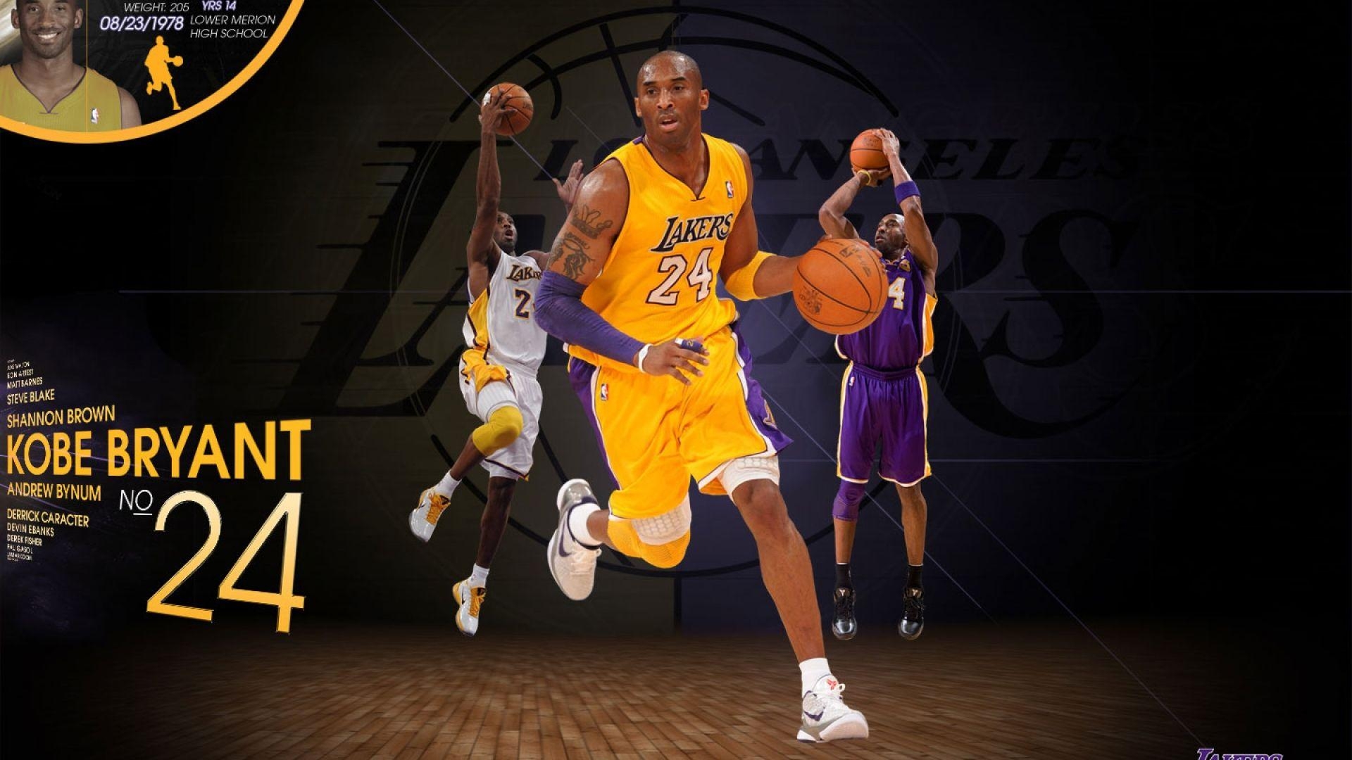 Kobe Bryant, Lakers, 2012, Basketballstar, Championships, 1920x1080 Full HD Desktop