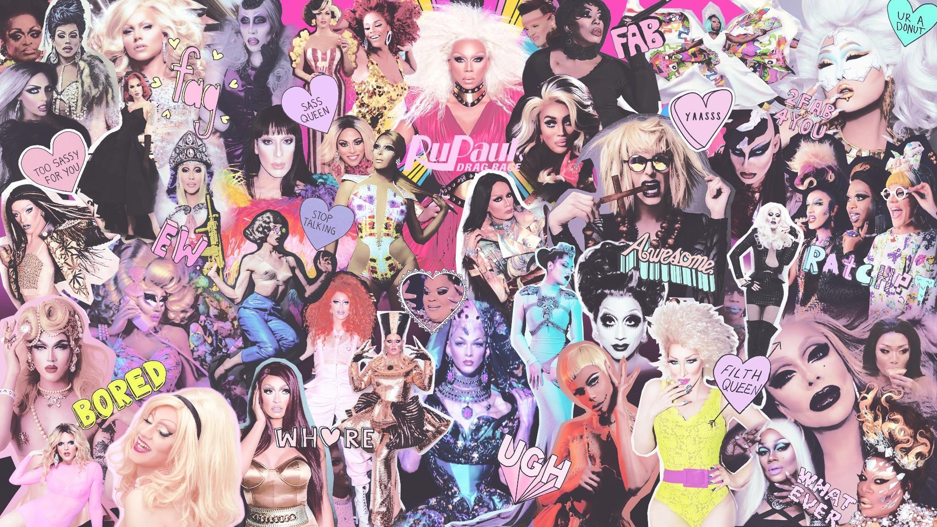 RuPaul, Drag Queen, Desktop, Glamour, Ikone, 1920x1080 Full HD Desktop