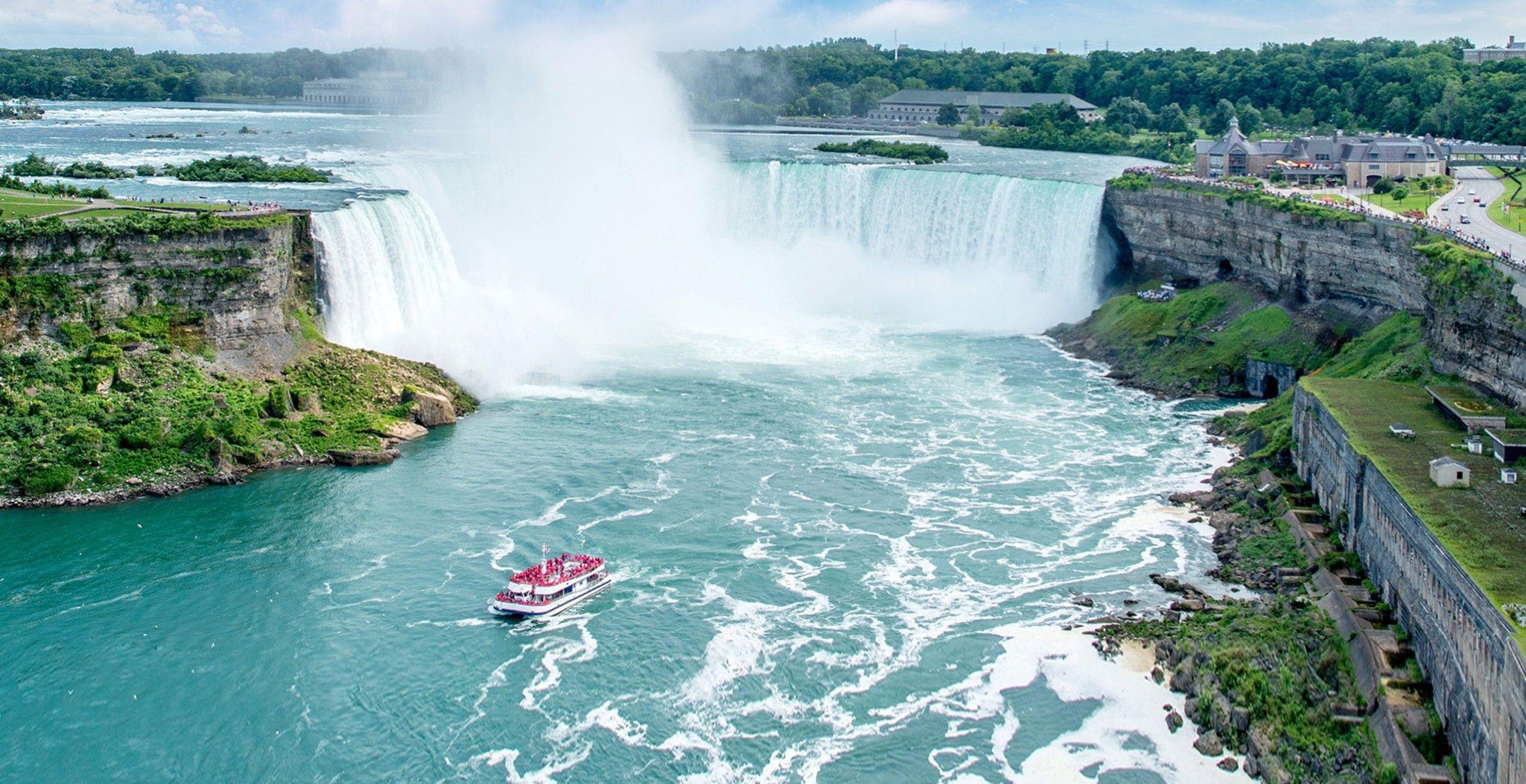 Niagara Fälle, Hochqualität, Natur, Wasser, Reisen, 2540x1310 HD Desktop