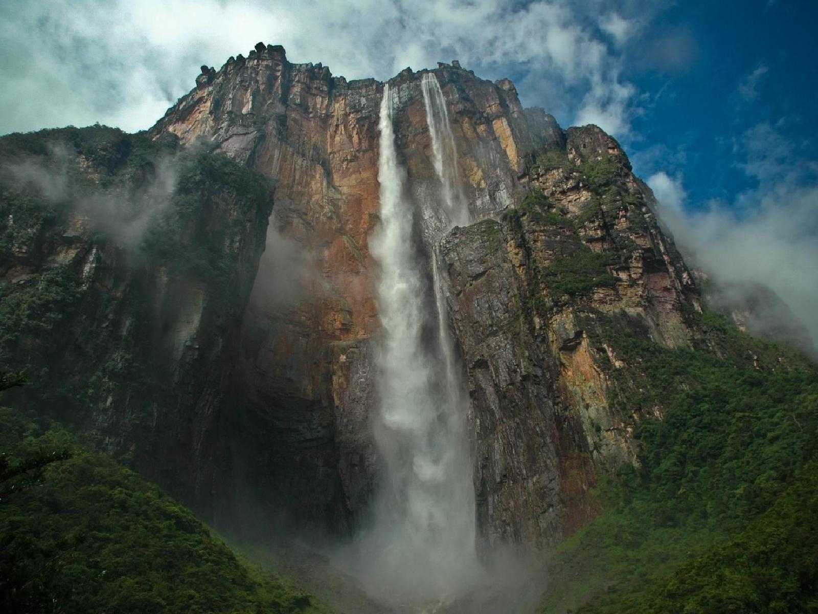 Angel Falls, Hochauflösend, Wasserfall, Venezuela, Naturwunder, 1600x1200 HD Desktop