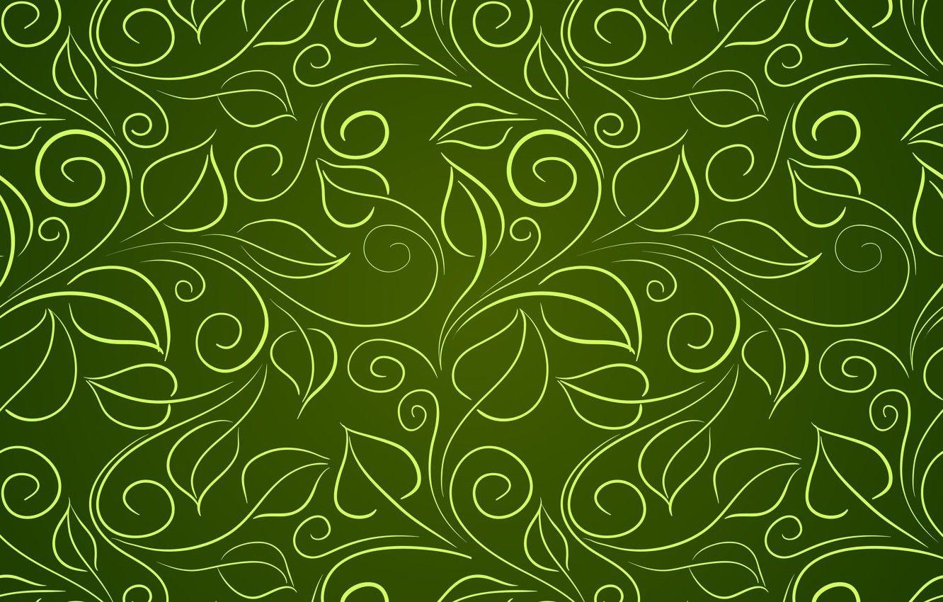 Grüne Blätter, Textur, Hintergrundbild, Natur, Wallpaper, 1340x850 HD Desktop