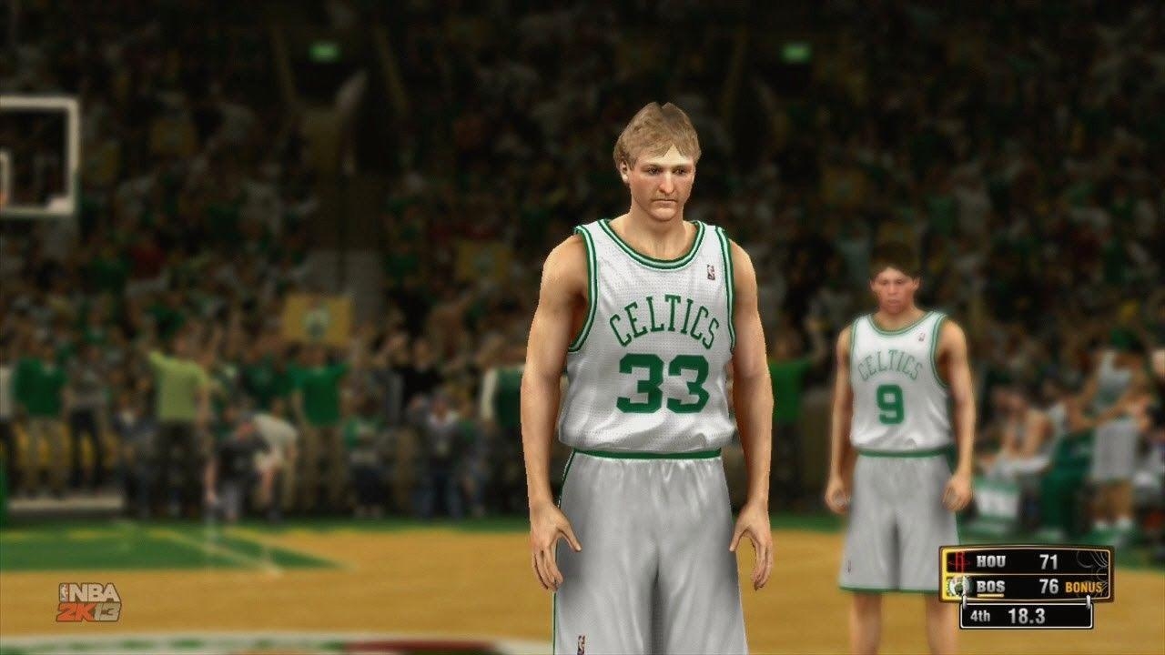 Larry Bird, Pixel, NBA, Basketball, Legende, 1280x720 HD Desktop