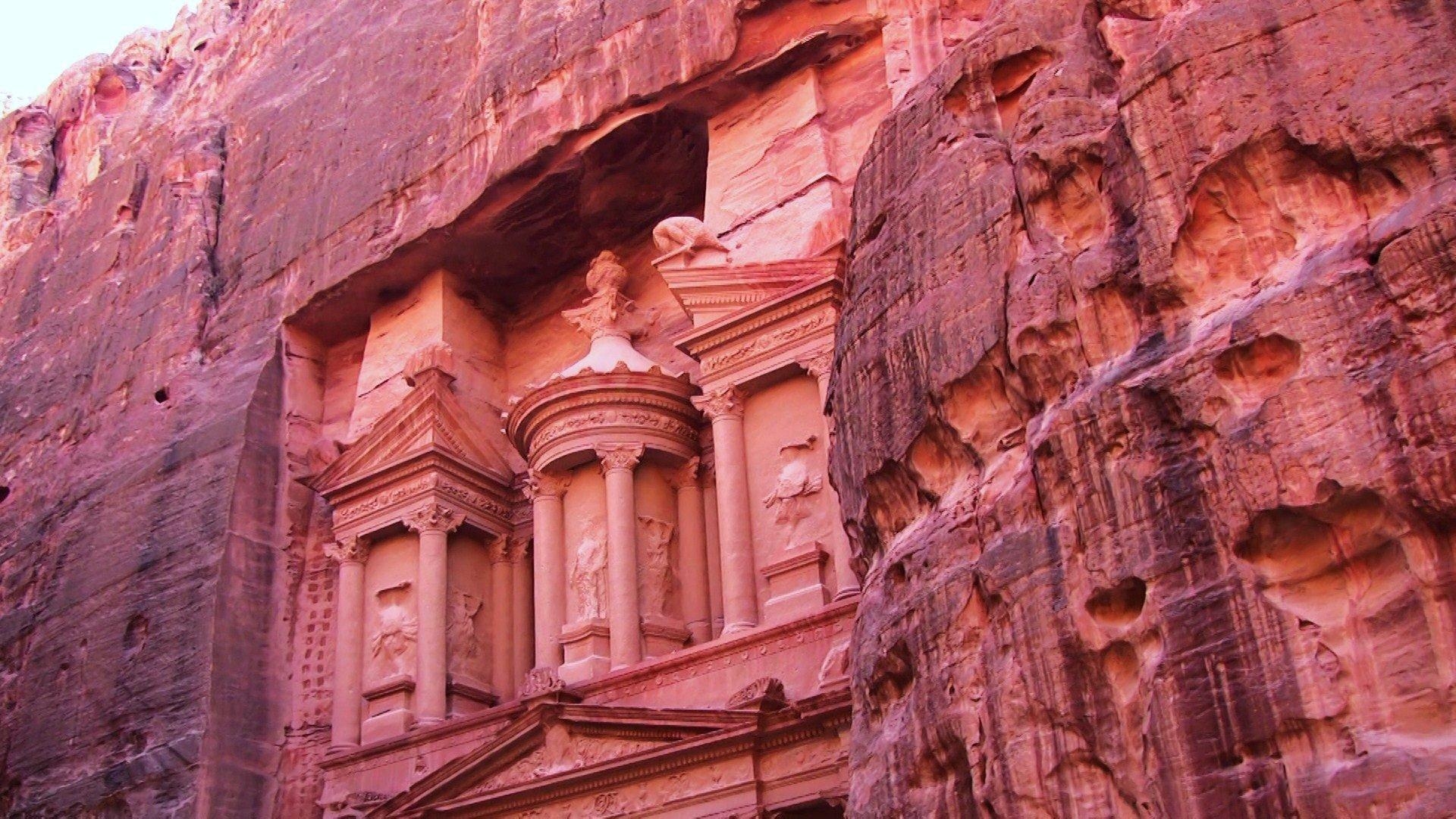 Petra Jordanien, Vollbild, HD 1080p, Reiseziele, Historische Stätte, 1920x1080 Full HD Desktop