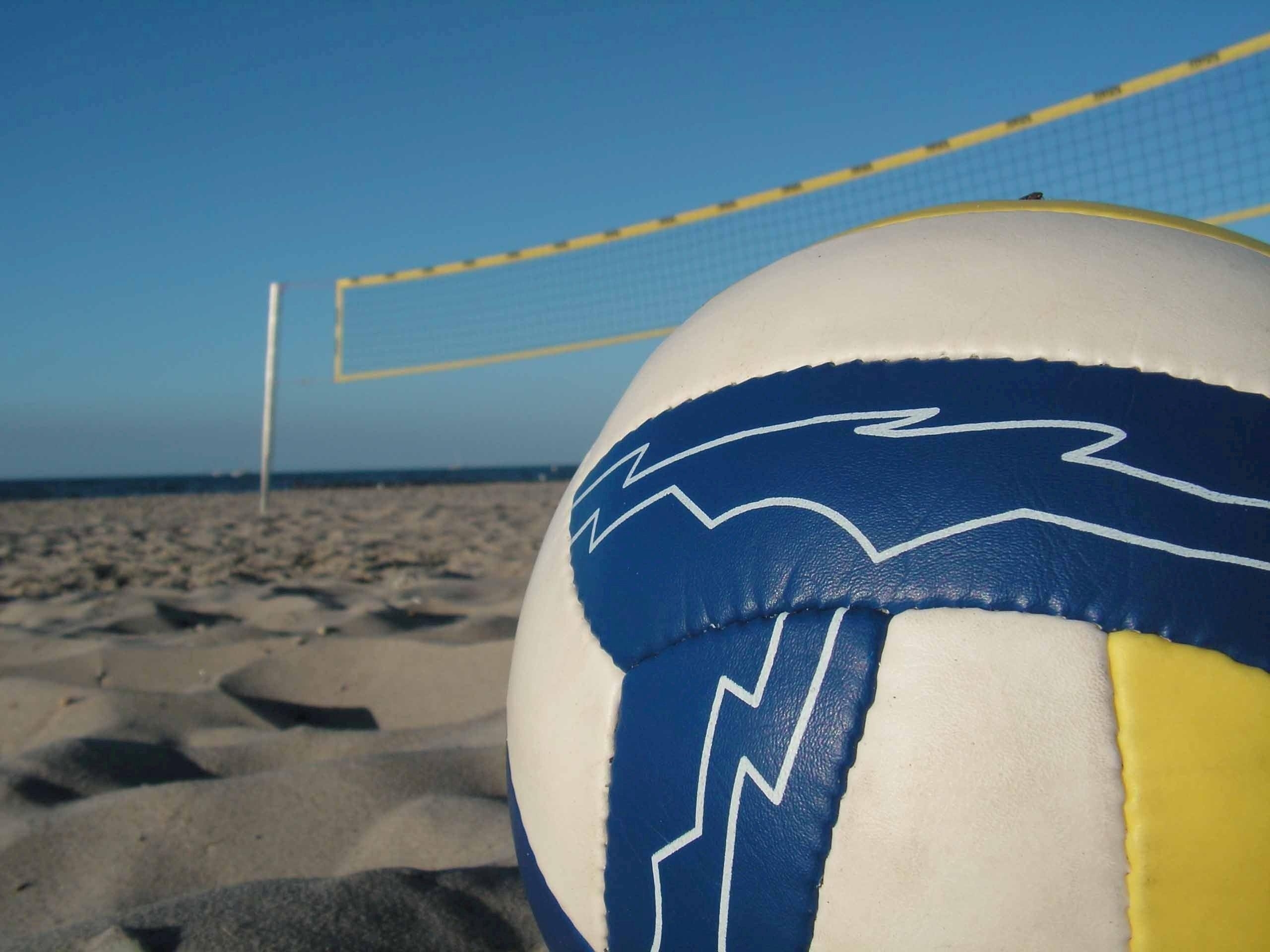 Beach Volleyball, Sport, Hintergrund, Sand, Action, 2560x1920 HD Desktop