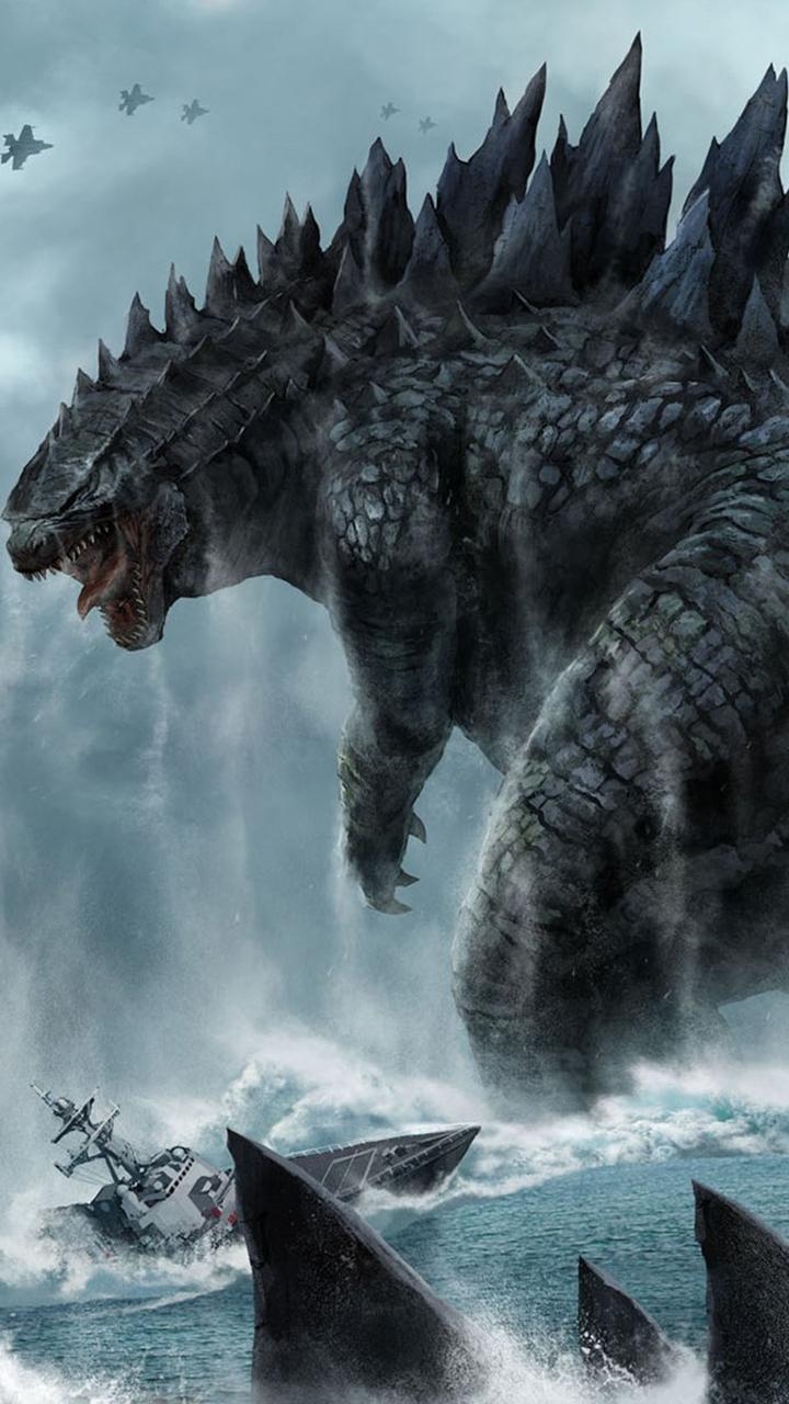 Godzilla, Wallpaper, HD, Lockscreen, Android, 720x1280 HD Handy