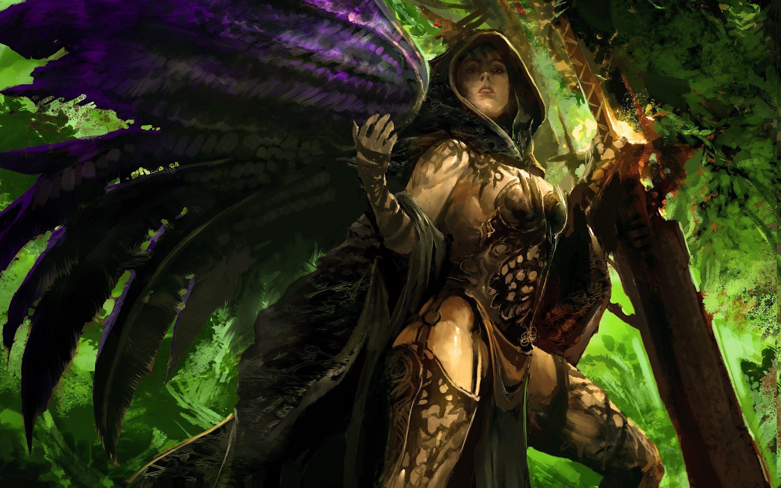 Guild Wars 2, 4K, Gaming, Hintergrund, Fantasy, 2560x1600 HD Desktop