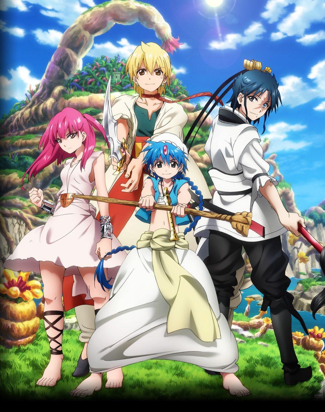 Magi Labyrinth, Magie, Galerie, Anime, Scans, 1130x1430 HD Handy