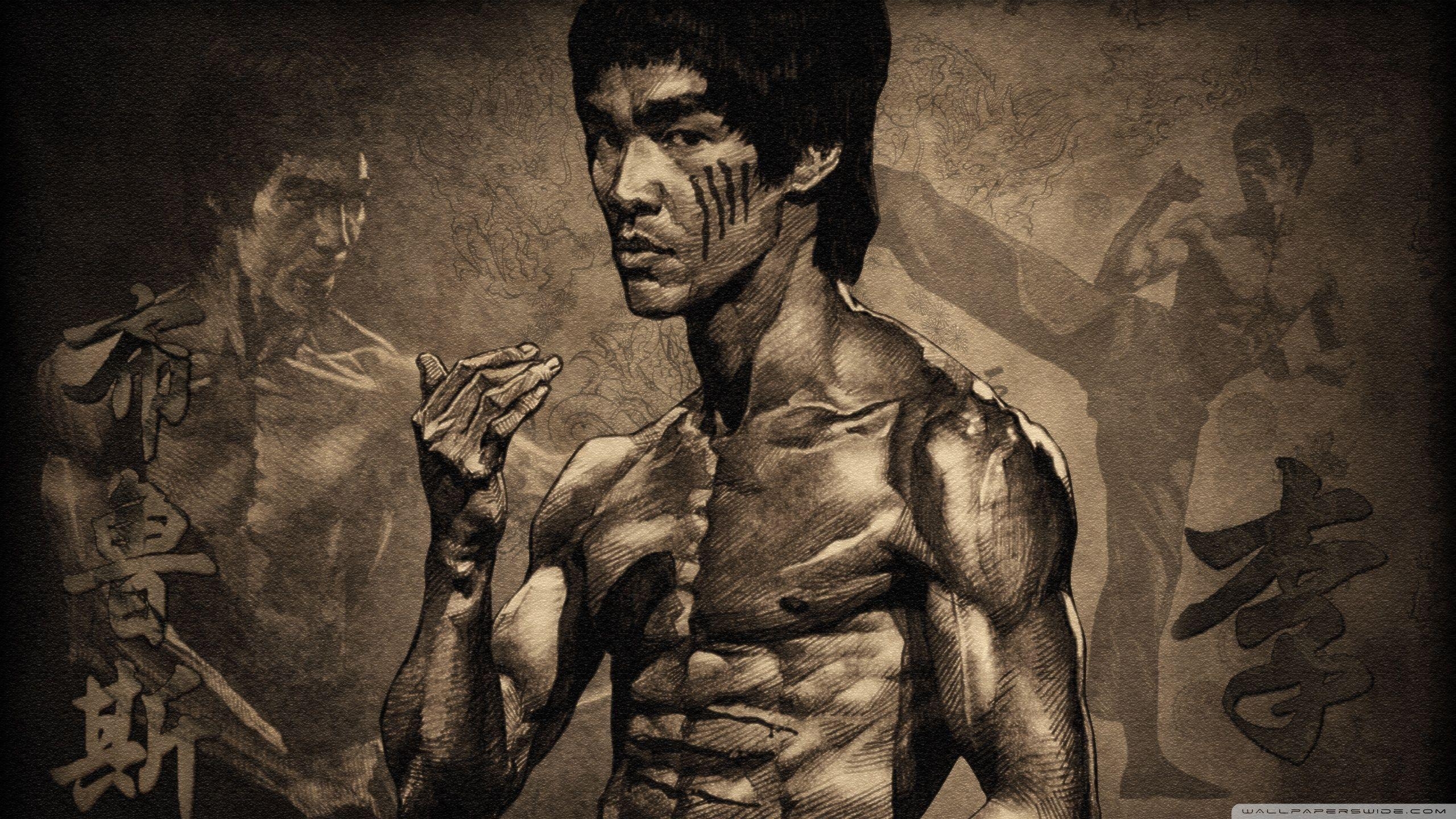 Bruce Lee, 4K, TV, Desktop, Ultra HD, 2560x1440 HD Desktop