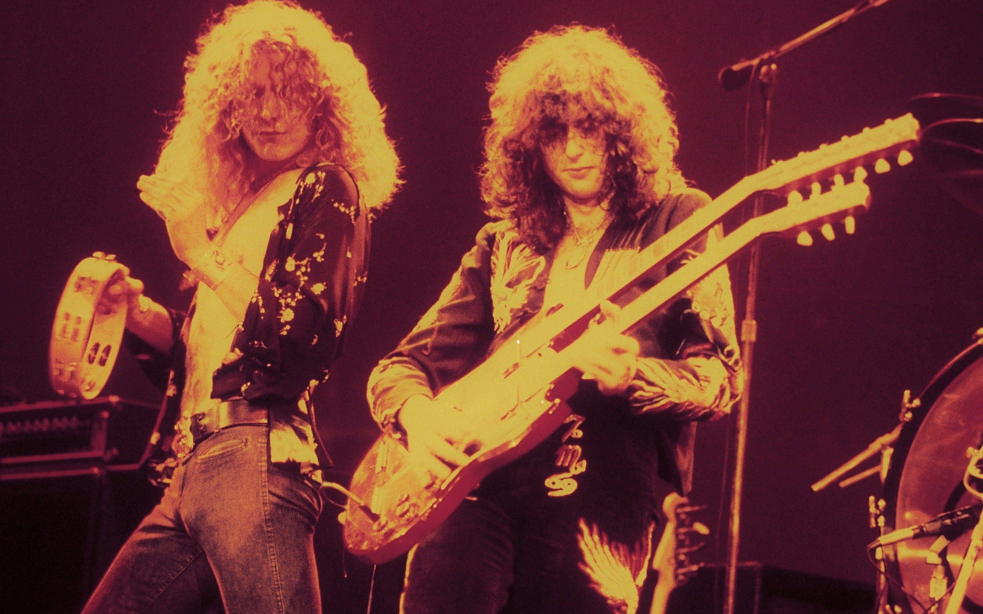 Jimmy Page, Led Zeppelin, Gitarre, Klassiker, Rock, 3370x2110 HD Desktop