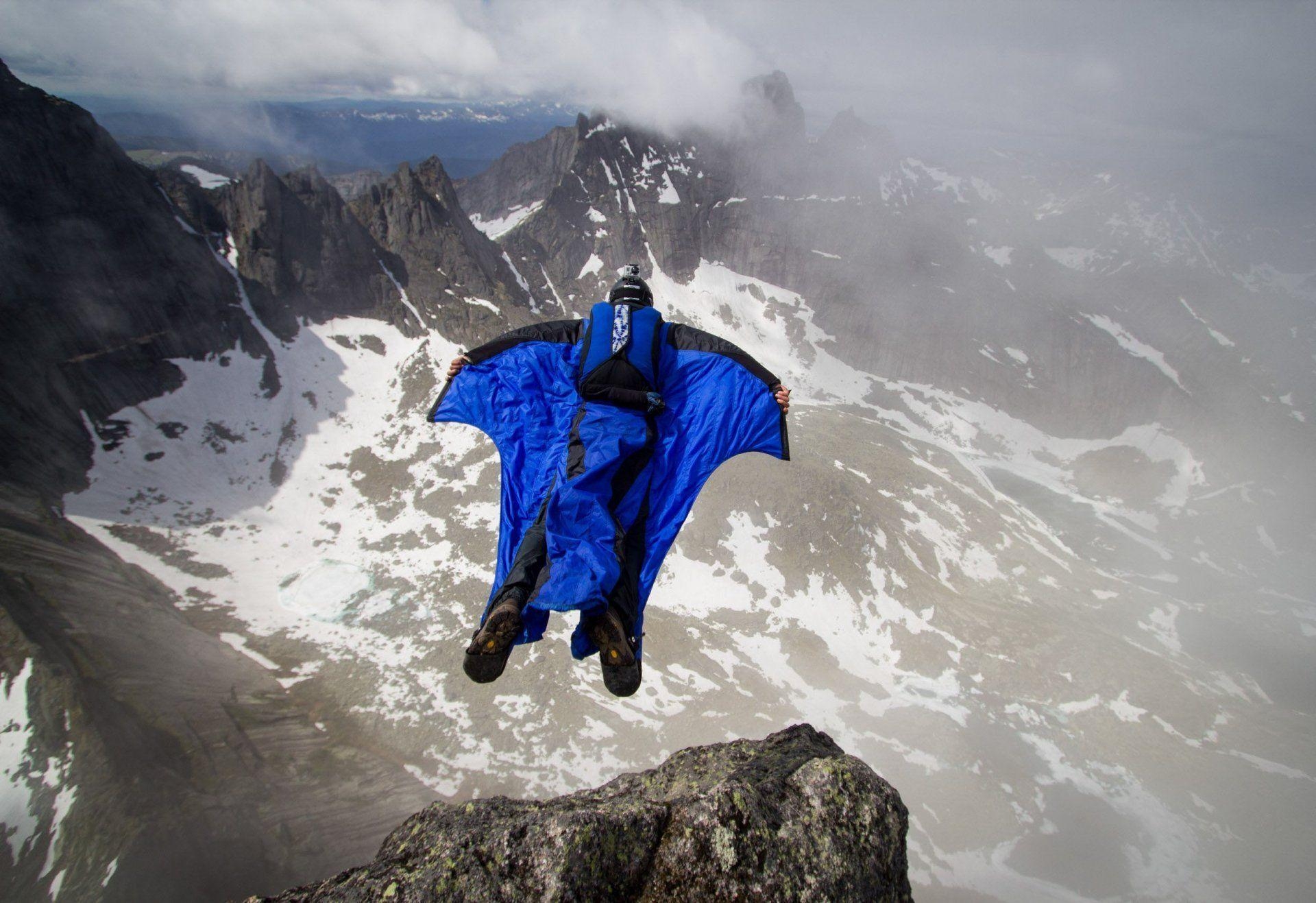 Basejump, Wingsuit, Luftwaffenstützpunkt, Extremsport, Abenteuer, 1920x1320 HD Desktop