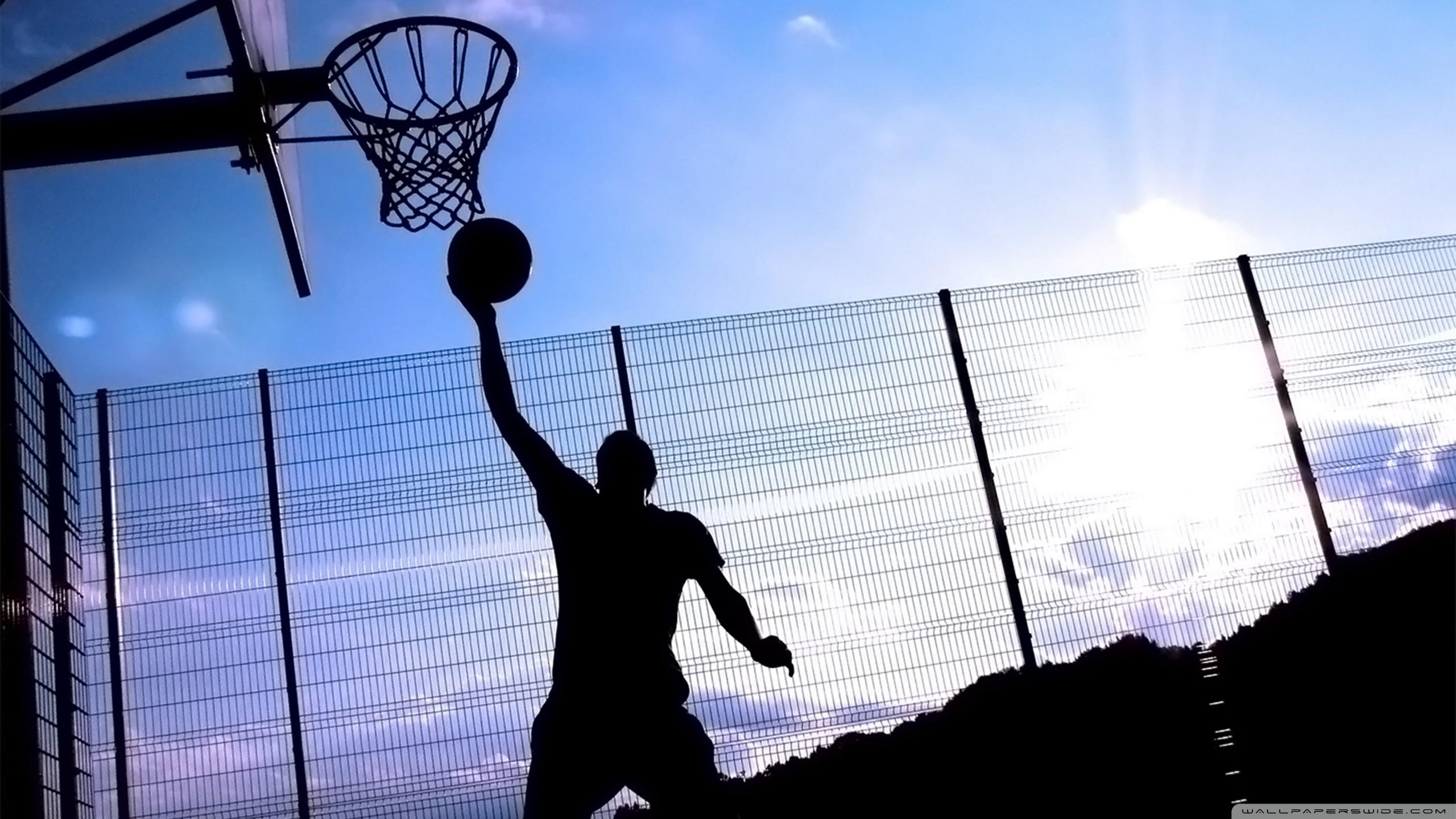 Basket, Basketball, Streetball, Moves, Netz, 2560x1440 HD Desktop