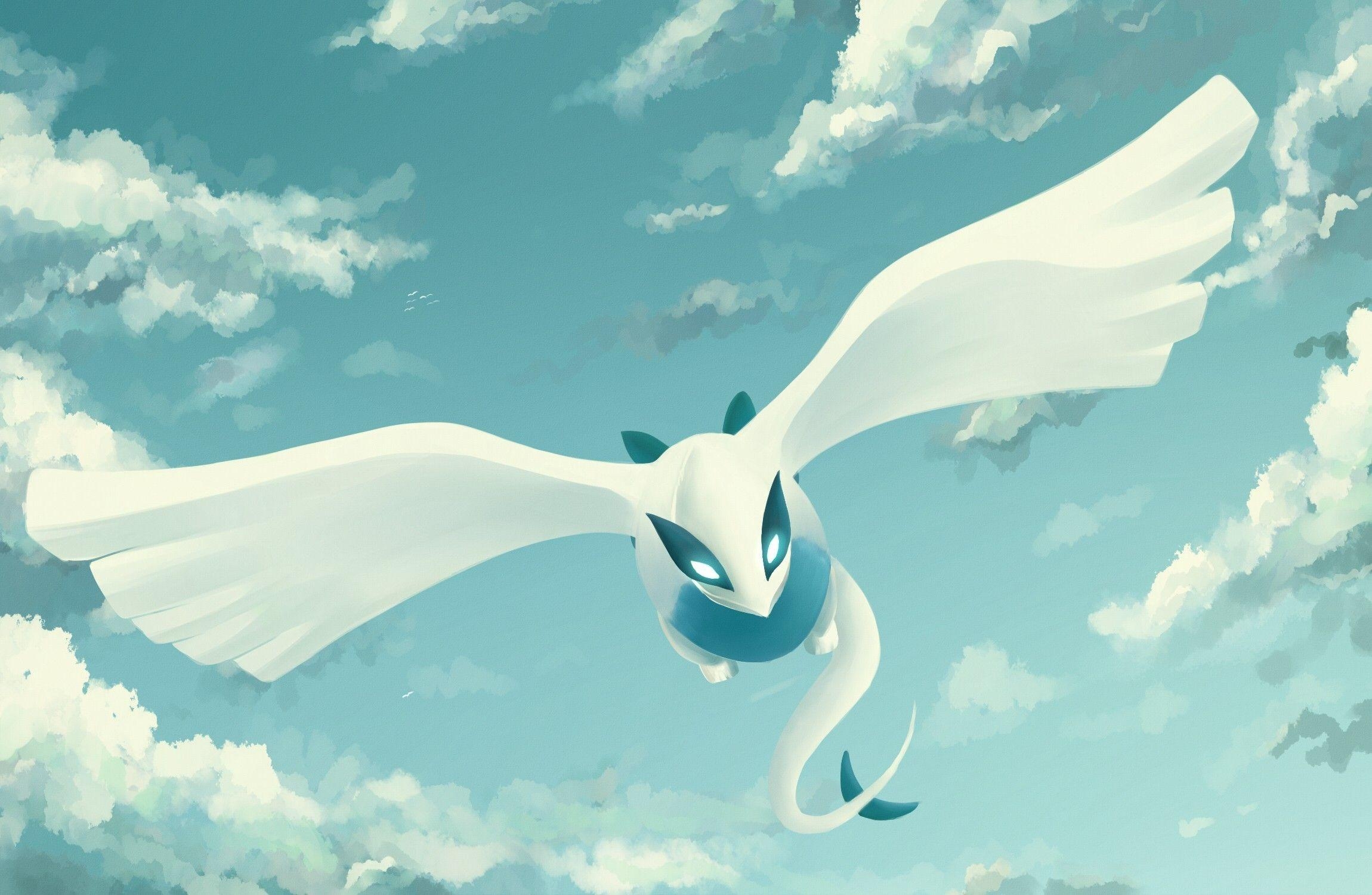 Pokémon, Lugia, Fantasie, Hintergrund, Anime, 2300x1500 HD Desktop