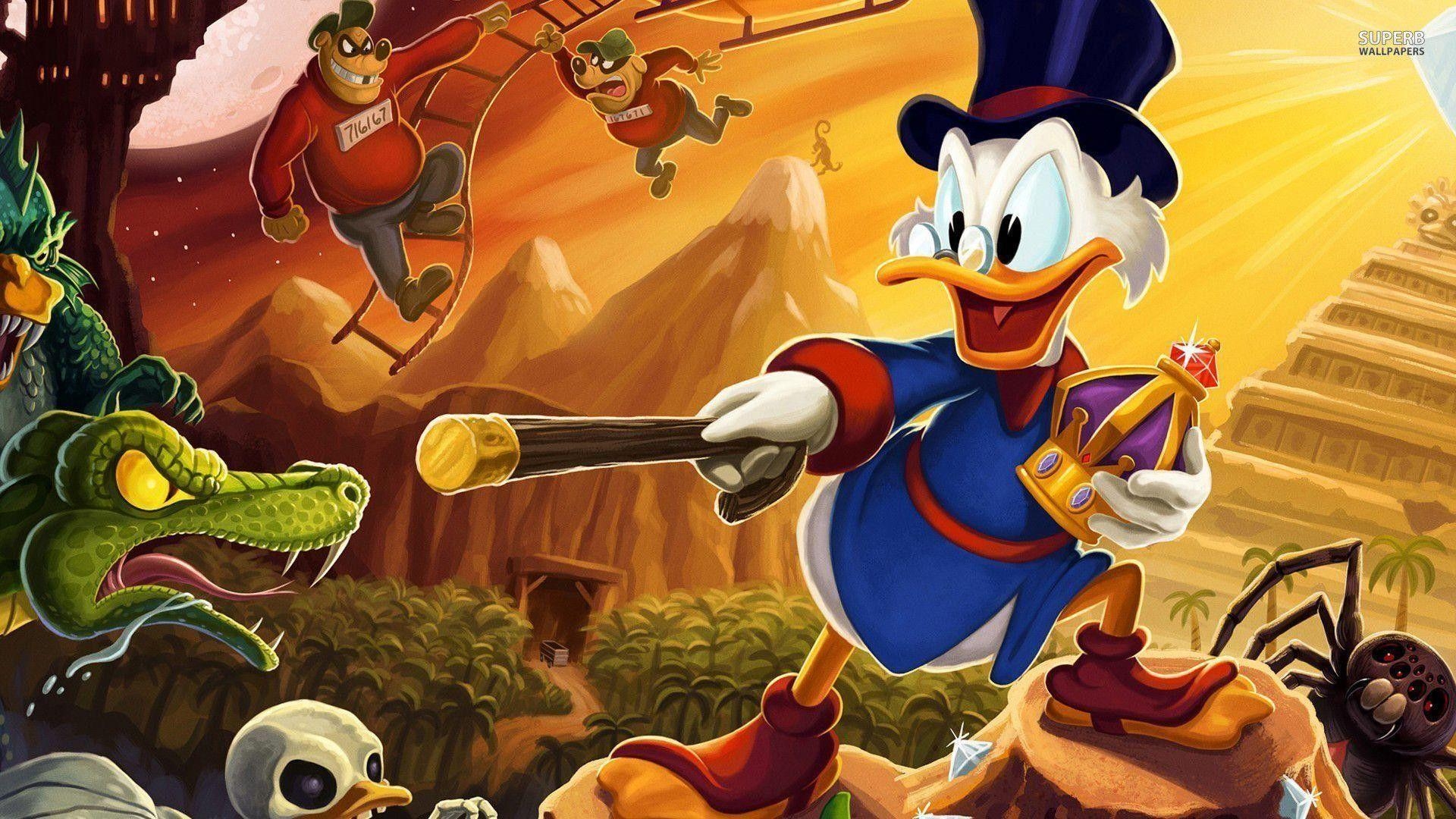 Ducktales Cartoon, Hintergrund, Disney, Animation, 1920x1080 Full HD Desktop