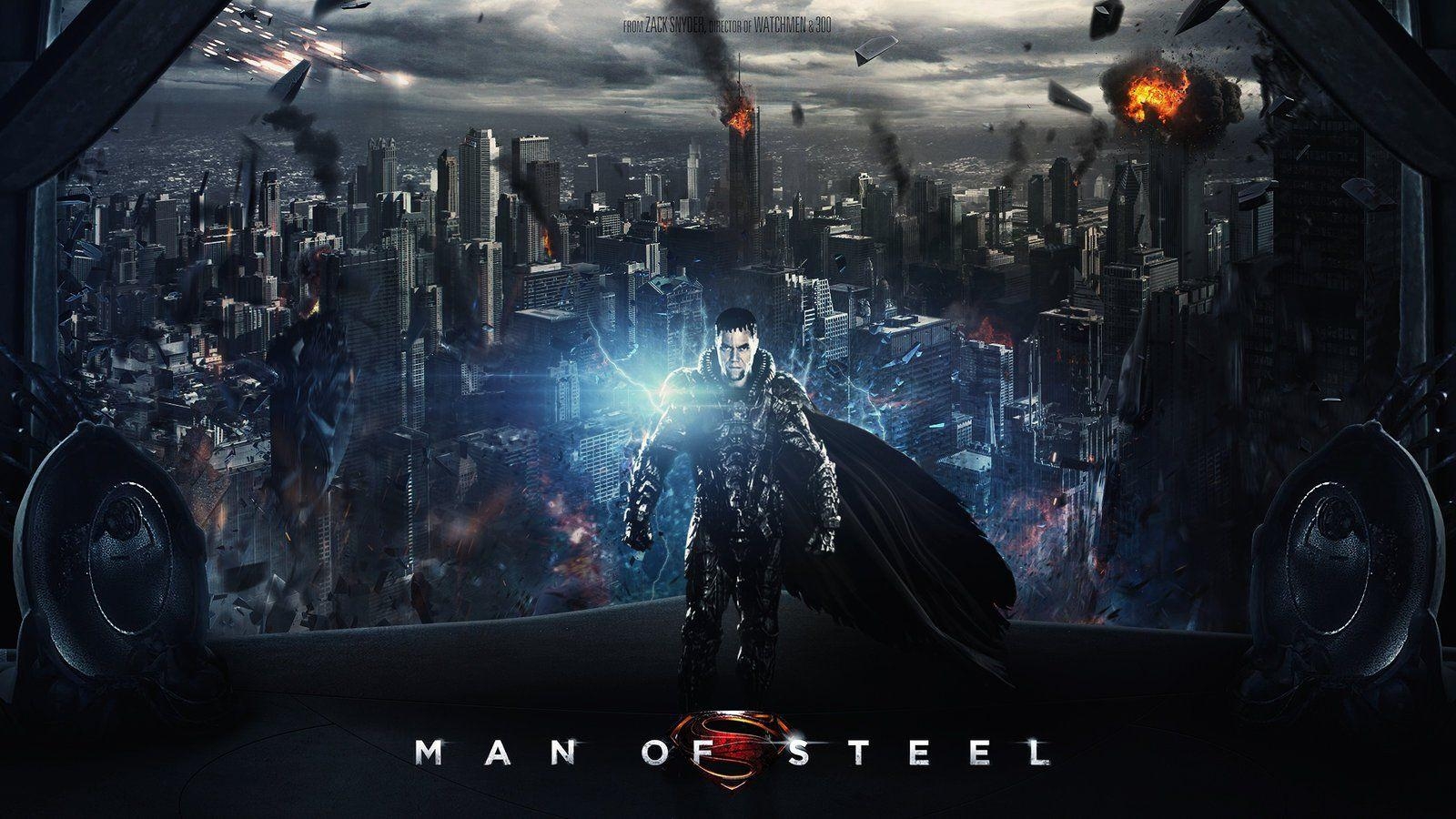 Superman, Man of Steel, Film, Hintergrund, 5K, 1600x900 HD Desktop