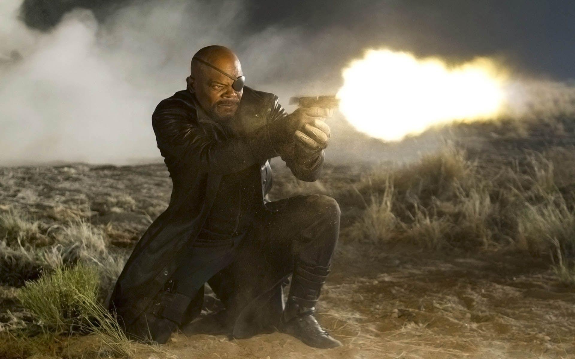 Nick Fury, Avengers 2012, Marvel, Superhelden, Kino, 1920x1200 HD Desktop