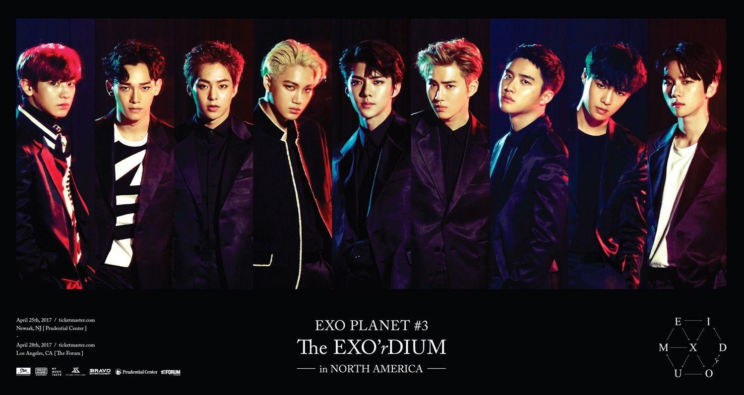 EXO, HD, Bild, Musik, Band, 1500x800 HD Desktop