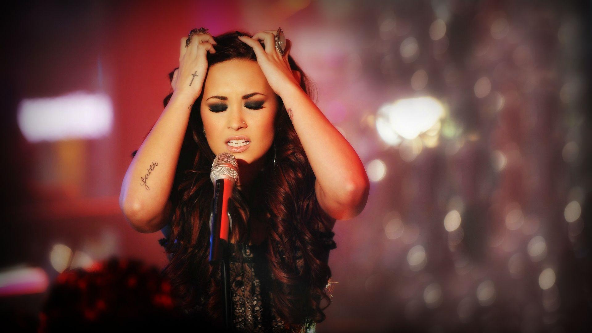 Demi Lovato, Breitbild, HD, Musik, Grafik, 1920x1080 Full HD Desktop