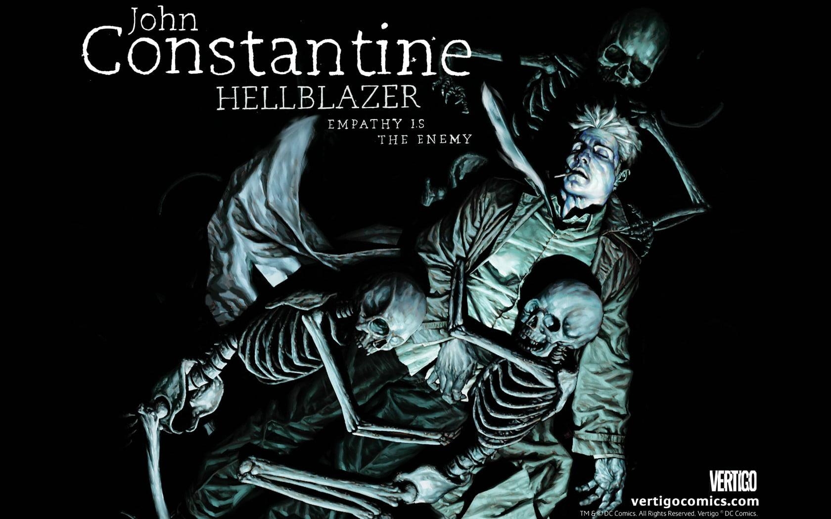 John Constantine, Hellblazer, Comicserie, Dämonenjagd, Kult-Held, 1680x1050 HD Desktop