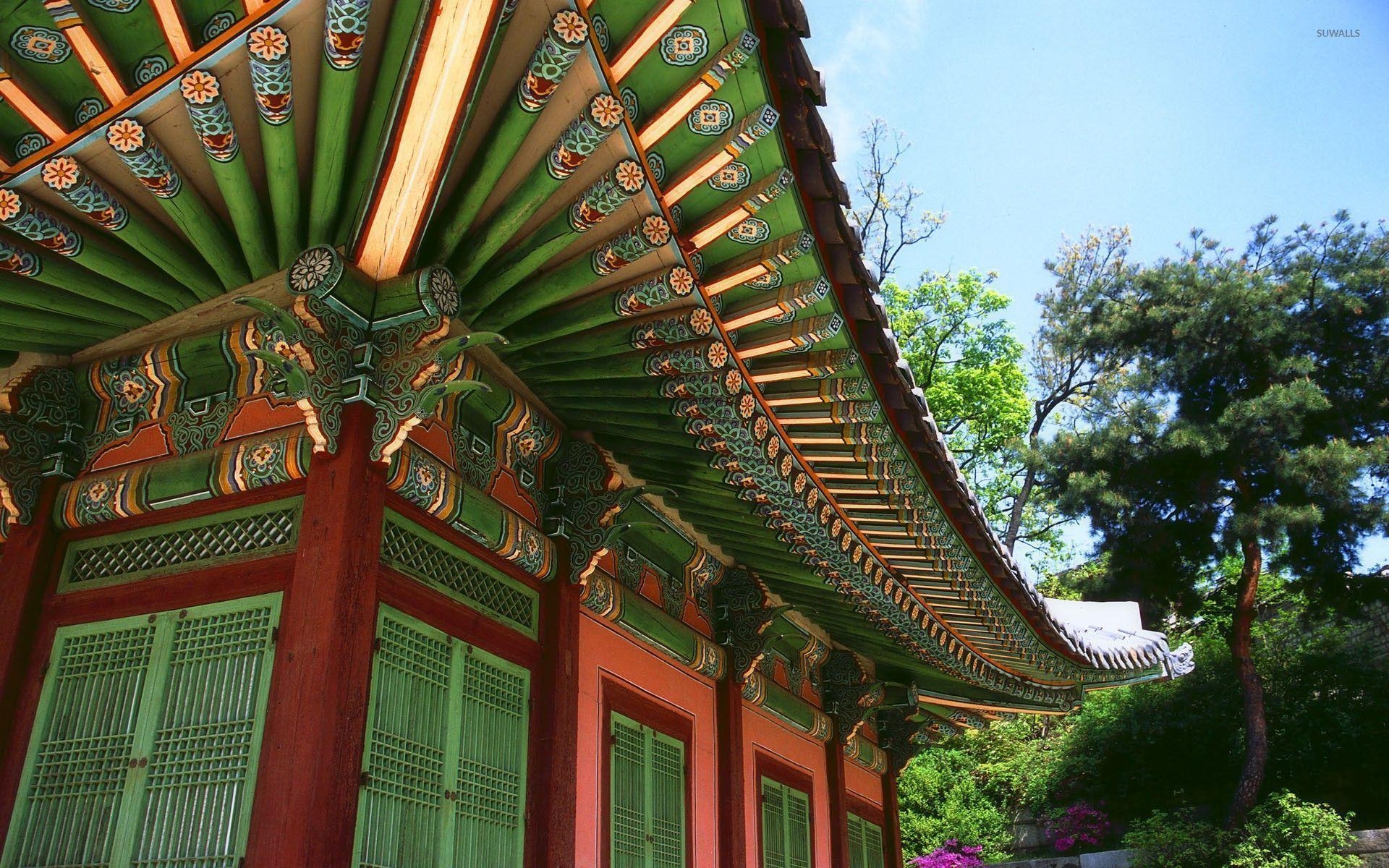 Tempel Seoraksan, Nationalpark Südkorea, HD Bild, Landschaft, 1920x1200 HD Desktop