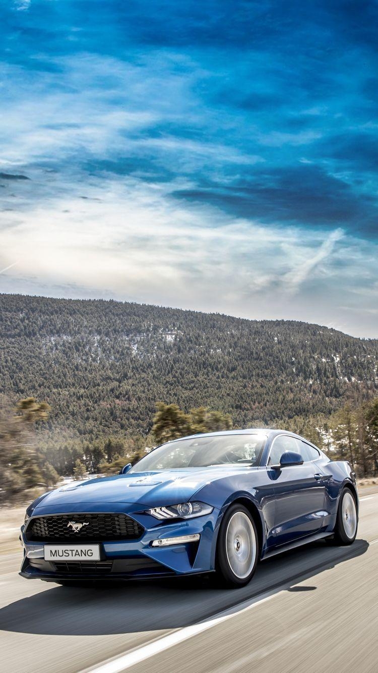 Ford Mustang, 2018, Universal, Handy, Hintergrund, 750x1340 HD Handy