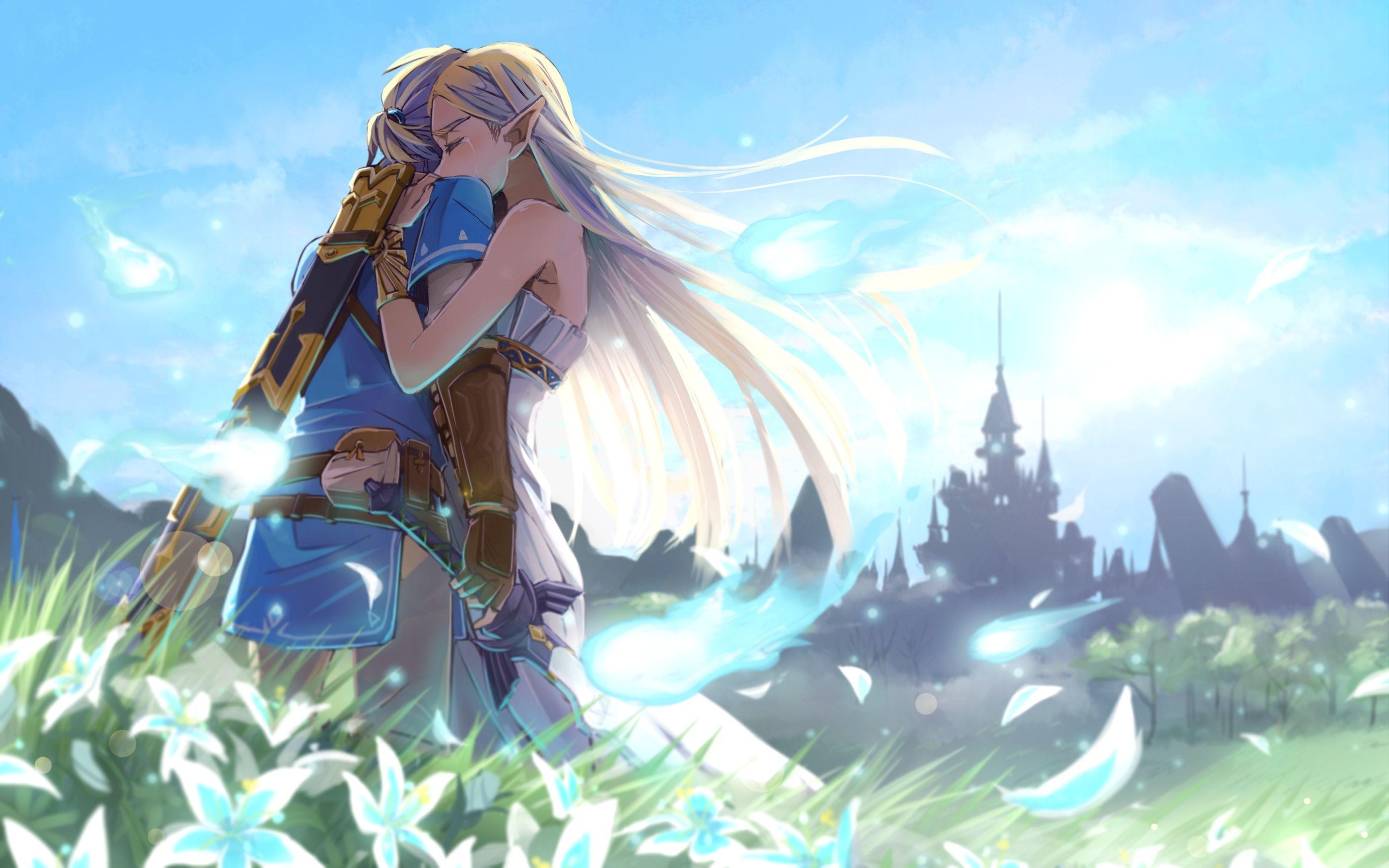 Zelda Breath Wild, HD, Schloss, Landschaften, Legenden, 2800x1750 HD Desktop