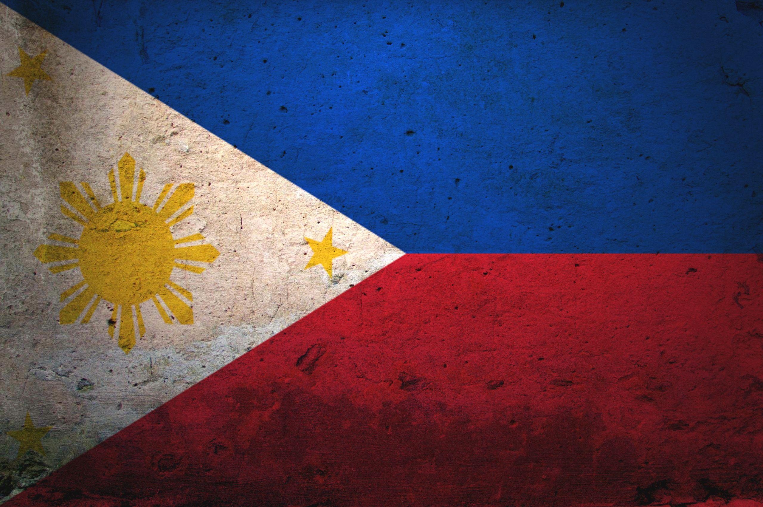 Philippinische Flagge, Voll-HD, Hintergrundbild, Asien, Symbol, 2560x1700 HD Desktop