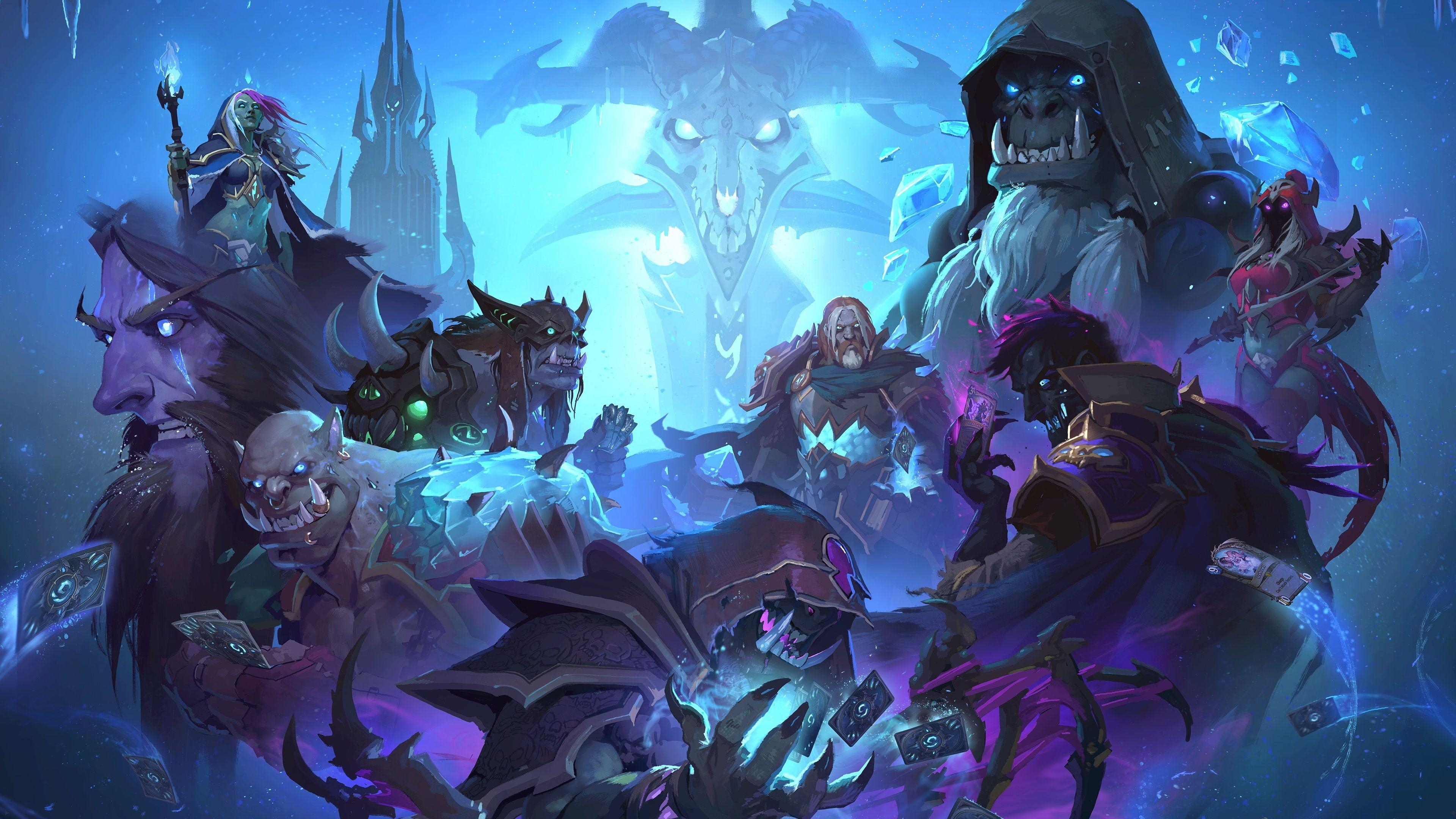 Hearthstone, Helden von Warcraft, HD Bild, Blizzard, Gaming, 3840x2160 4K Desktop