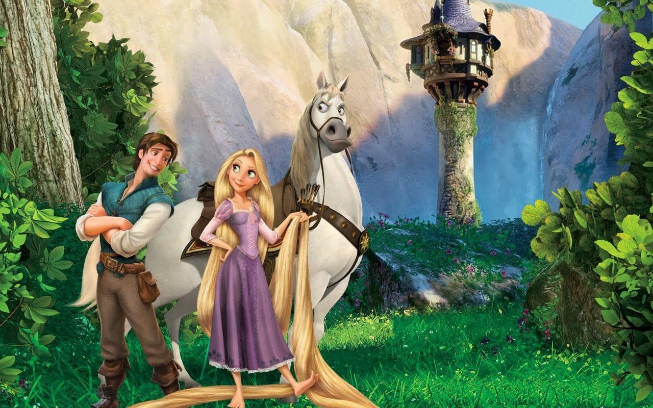 Rapunzel, Tangled, Galerie, Disney, Cartoons, 1280x800 HD Desktop