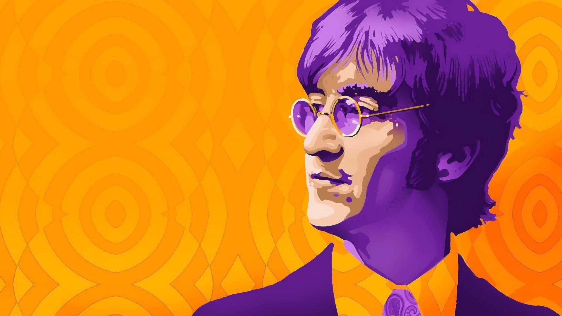 John Lennon, Malerei, Musiker, Ikone, Kunst, 1920x1080 Full HD Desktop