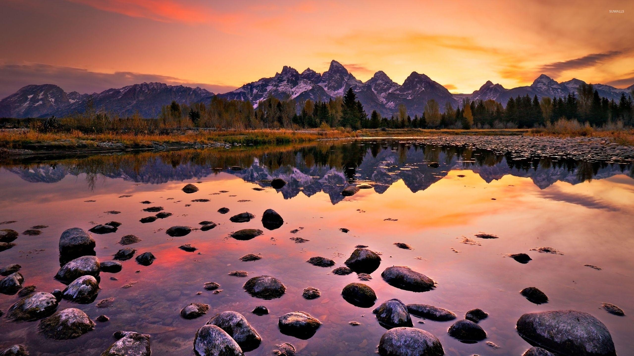 Grand Teton, Nationalpark, Manhattan, Tetons, Natur, 2560x1440 HD Desktop