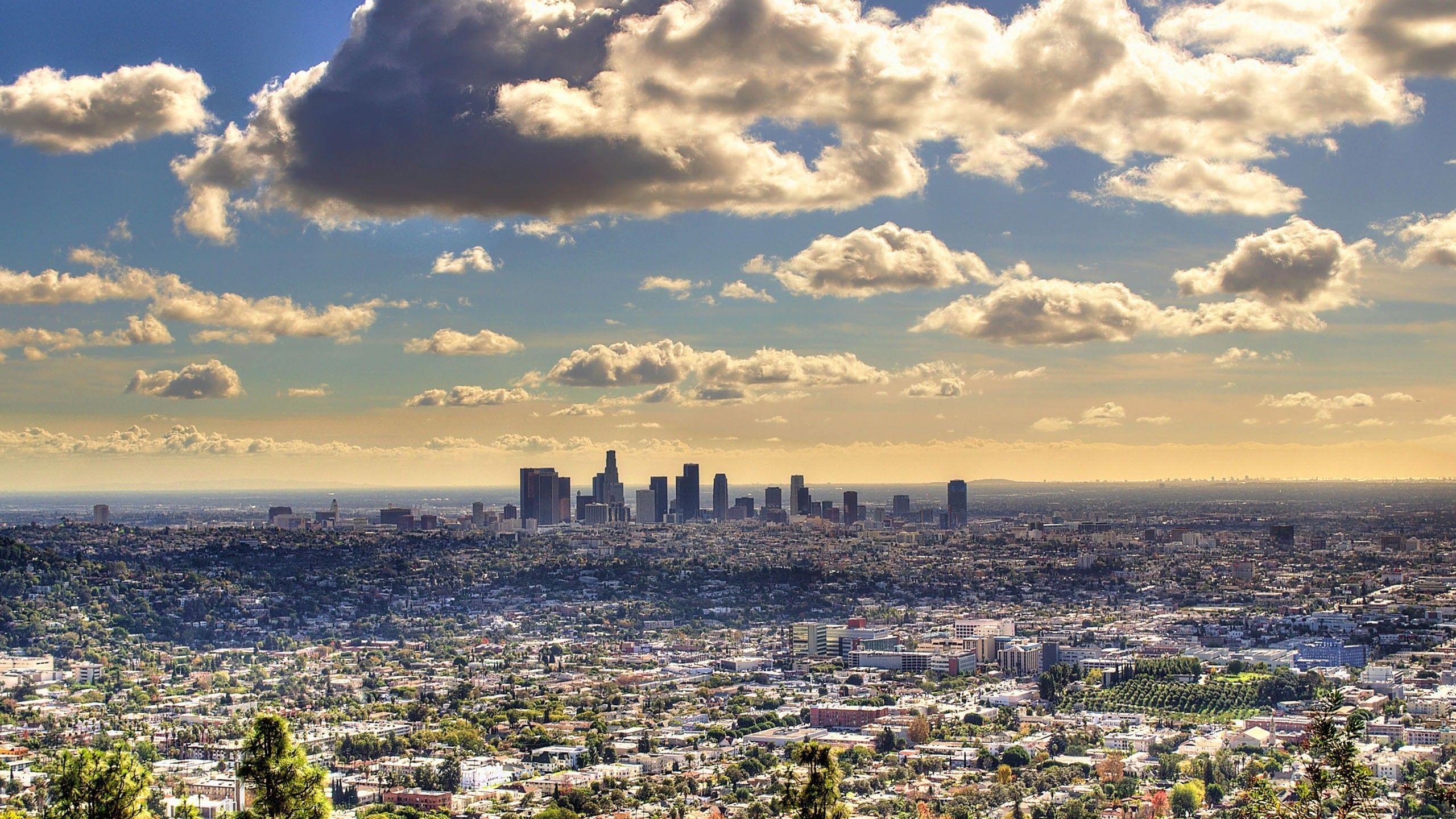 Los Angeles, Kostenlose Bilder, Full HD, Stadt, Reisen, 2560x1440 HD Desktop