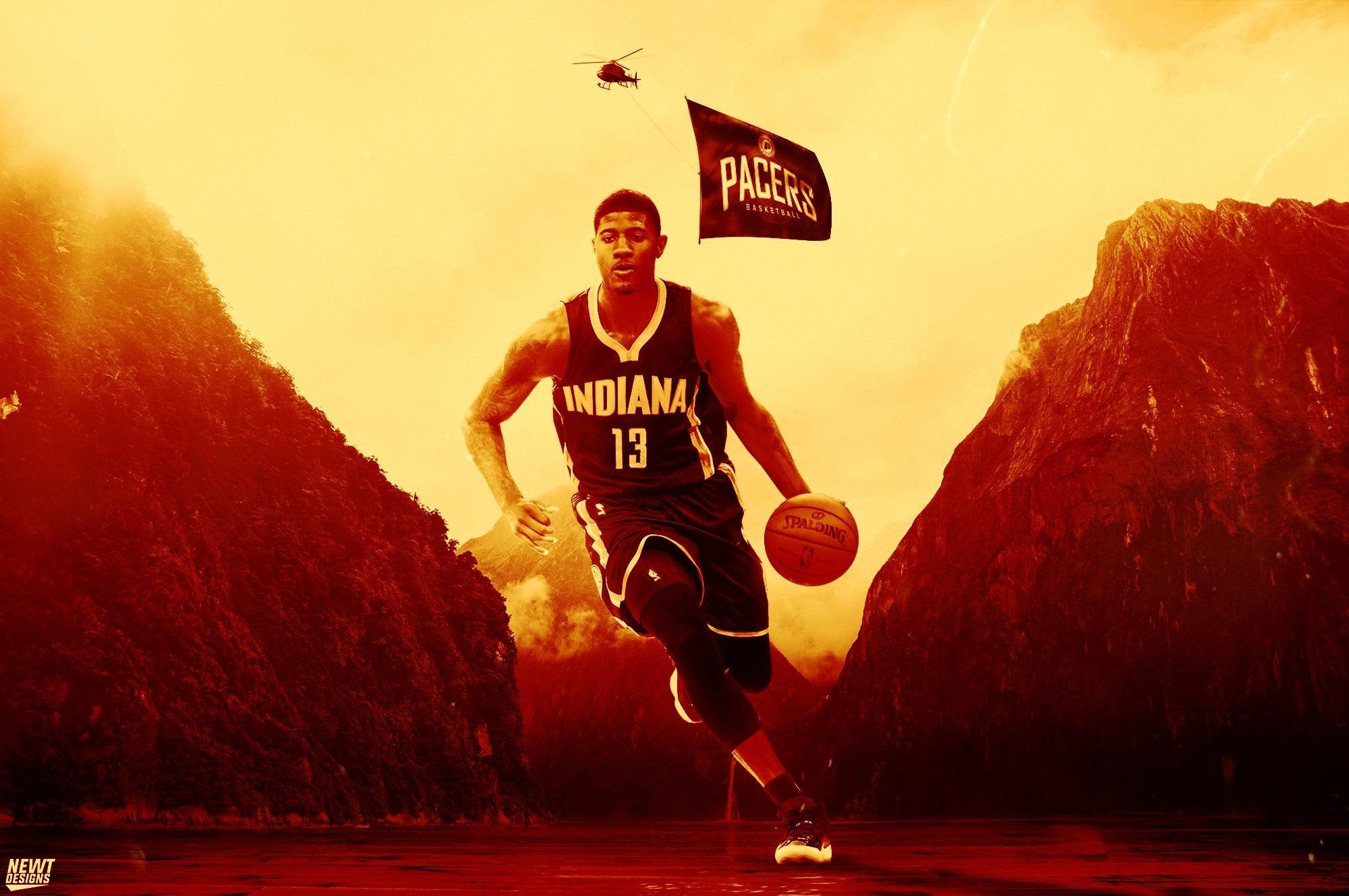 Paul George, HD, Sport, Basketball, frei, 2000x1330 HD Desktop