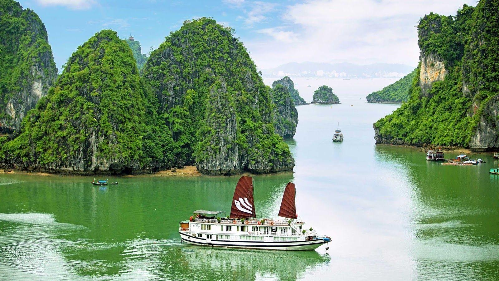 Halong Bucht, Abenteuer, Vietnam, Schönheit, Reisen, 1600x900 HD Desktop