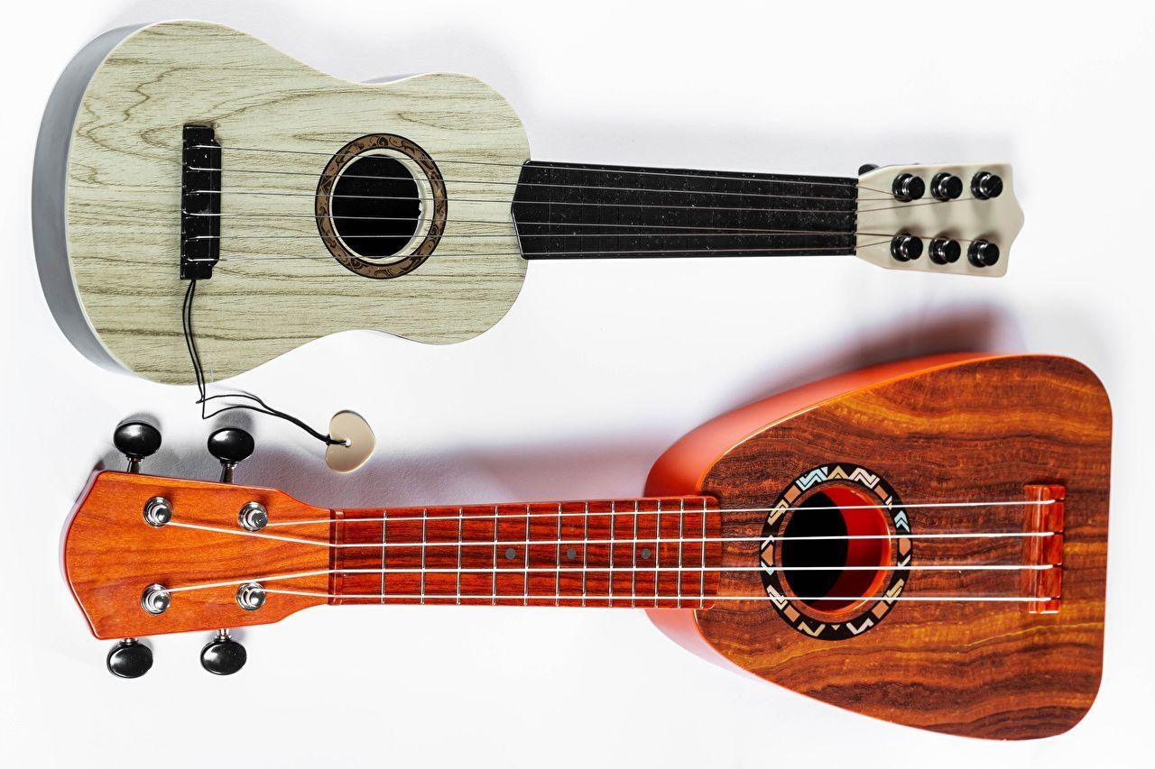 Ukulele, Gitarre, Musik, Weiß, Musikinstrumente, 1280x860 HD Desktop