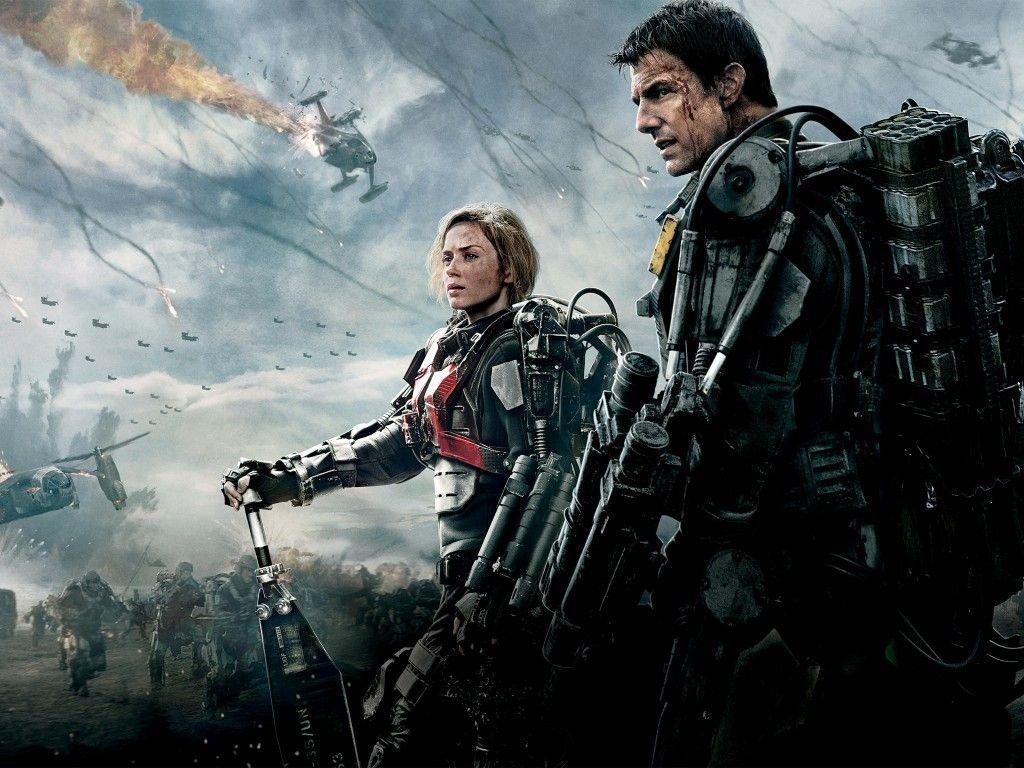 Edge of Tomorrow, Film, Hintergrundbild, Tom Cruise, Science-Fiction, 1030x770 HD Desktop