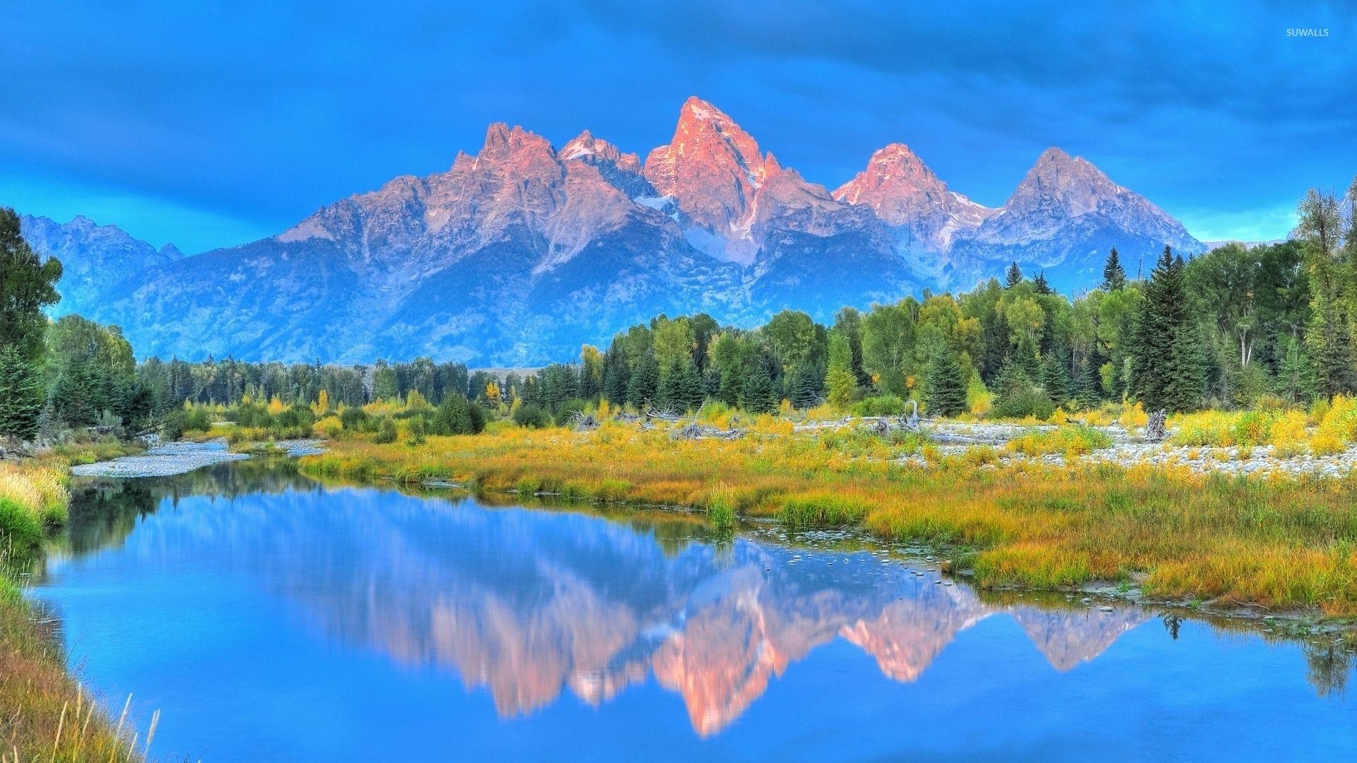 Grand Teton, Nationalpark, Tetons, Reisen, Natur, 1920x1080 Full HD Desktop