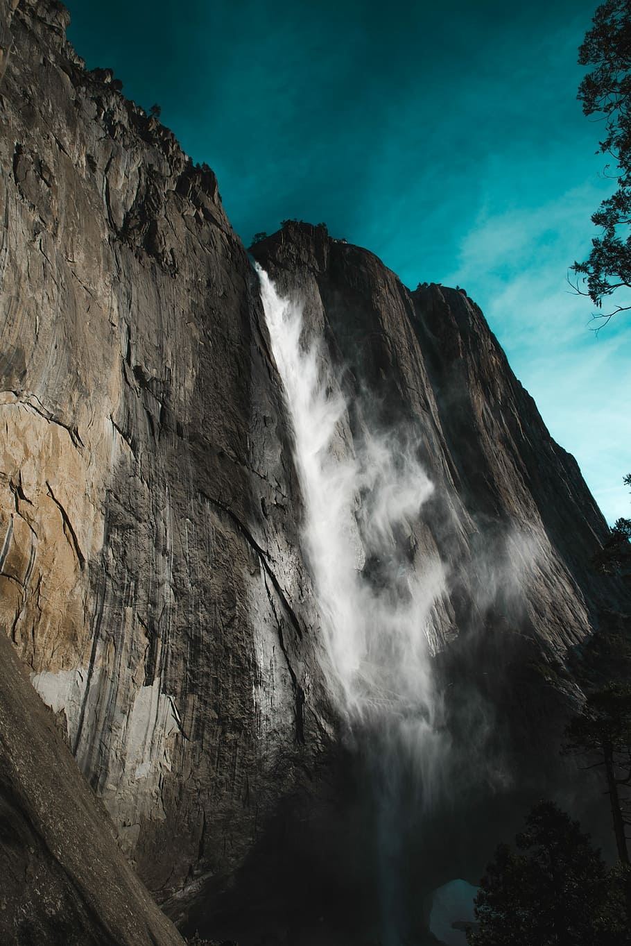 Angel Falls, Wasserfälle, Klippe, Felsen, Venezuela, 910x1370 HD Handy