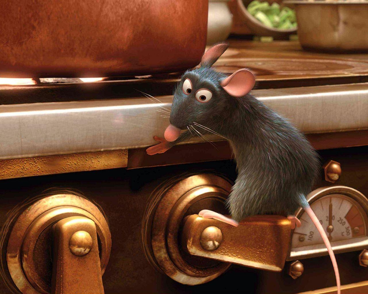 Ratatouille, Computer, Hintergrund, Disney, Cartoon, 1280x1030 HD Desktop