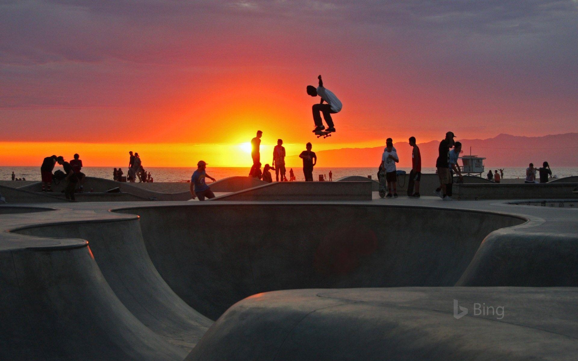 Skateboarding, Venice Beach, Kalifornien, Sport, Moment, 1920x1200 HD Desktop