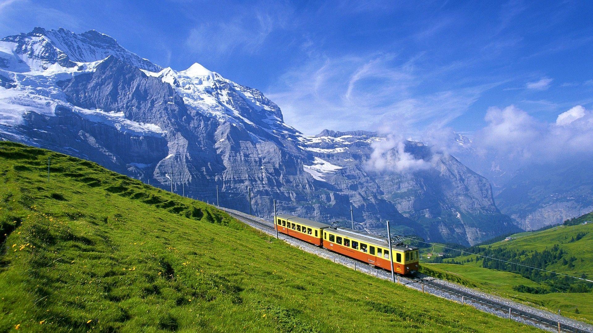 Schweiz, Alpen, Berge, Reise, Landschaft, 1920x1080 Full HD Desktop