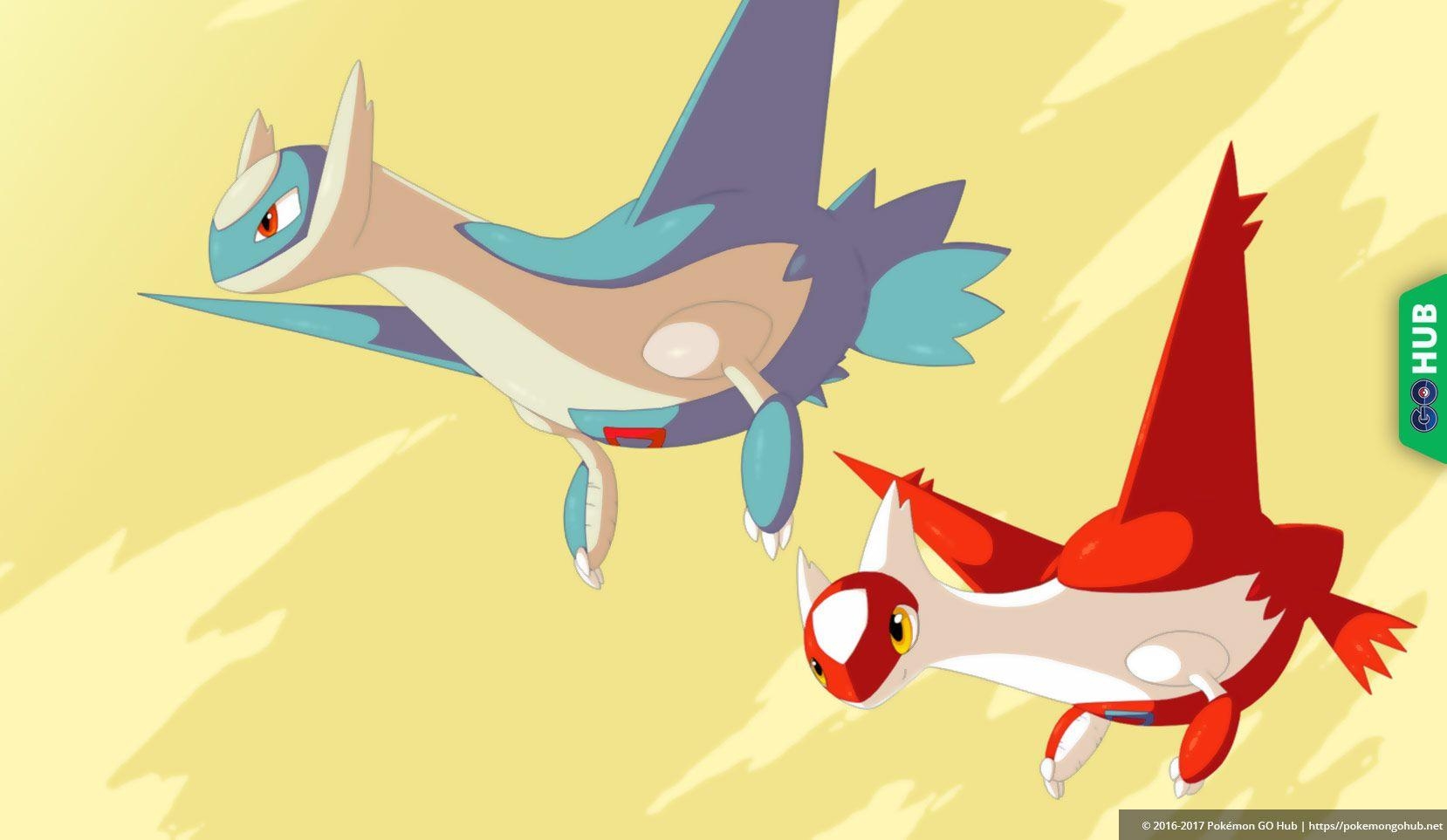 Latios, Latias, Spezial-Raid, Pokemon, Wochenende, 1660x970 HD Desktop