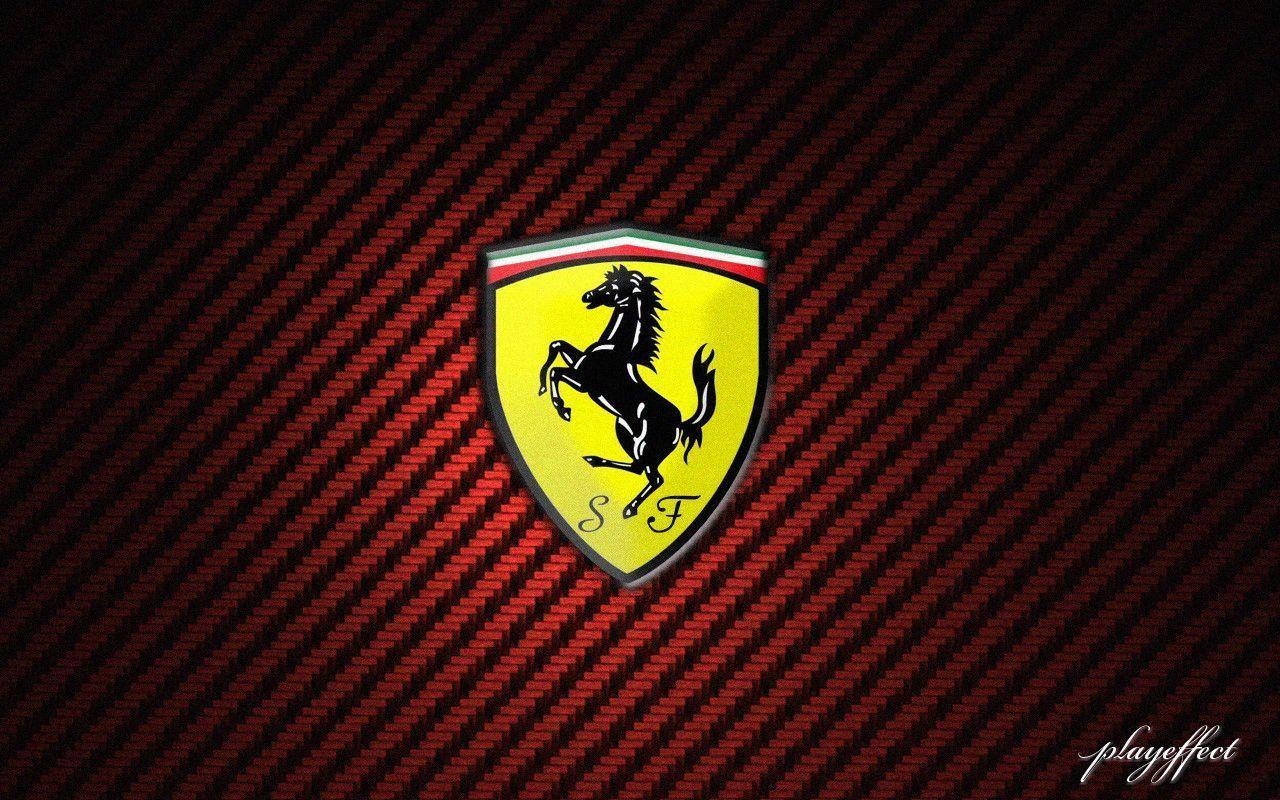 Ferrari Logo, Wallpaper, HD, Hintergrund, Markenzeichen, 1280x800 HD Desktop