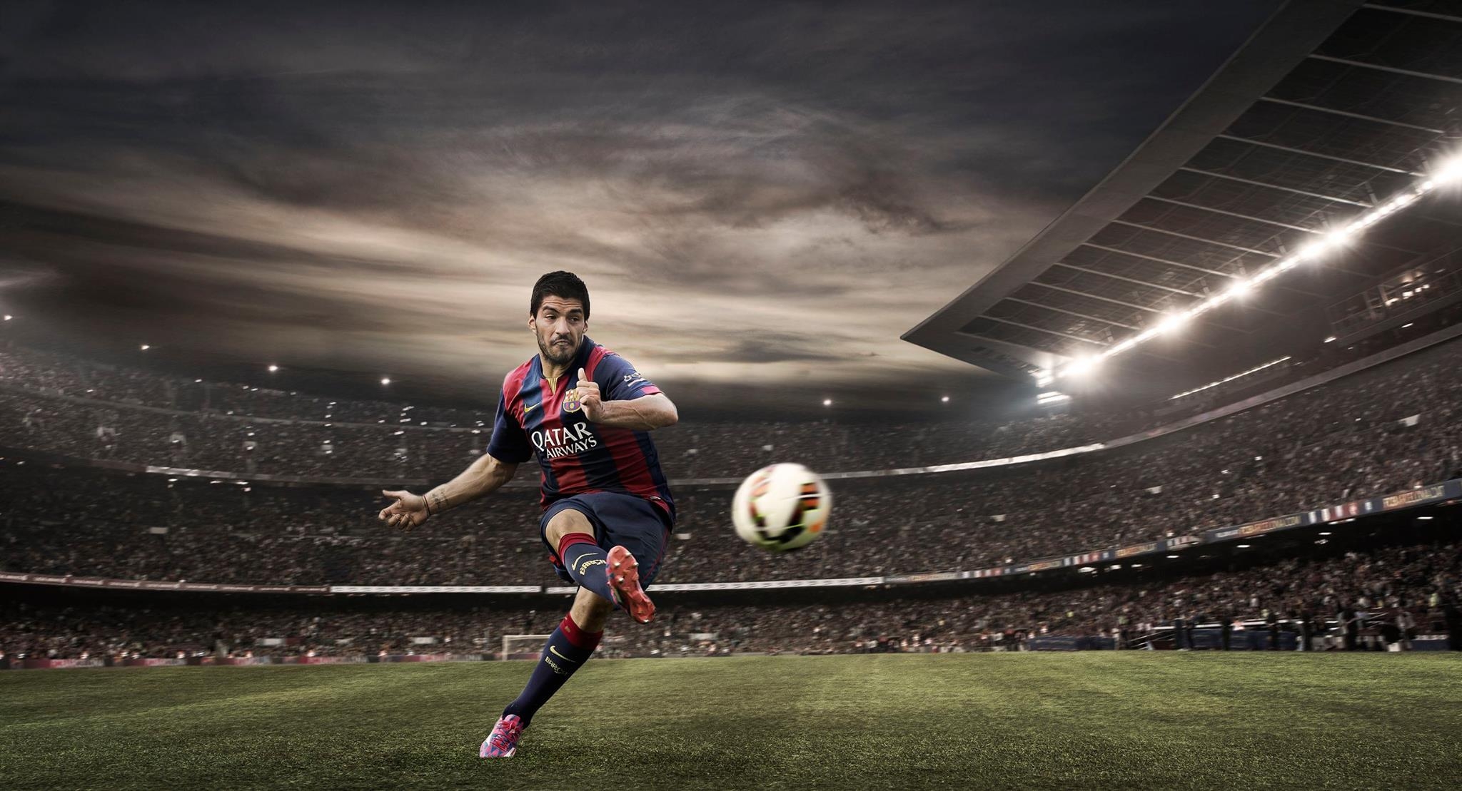 Pack 511, Luis Suárez, Fußball, Foto, Bild, 2050x1110 HD Desktop