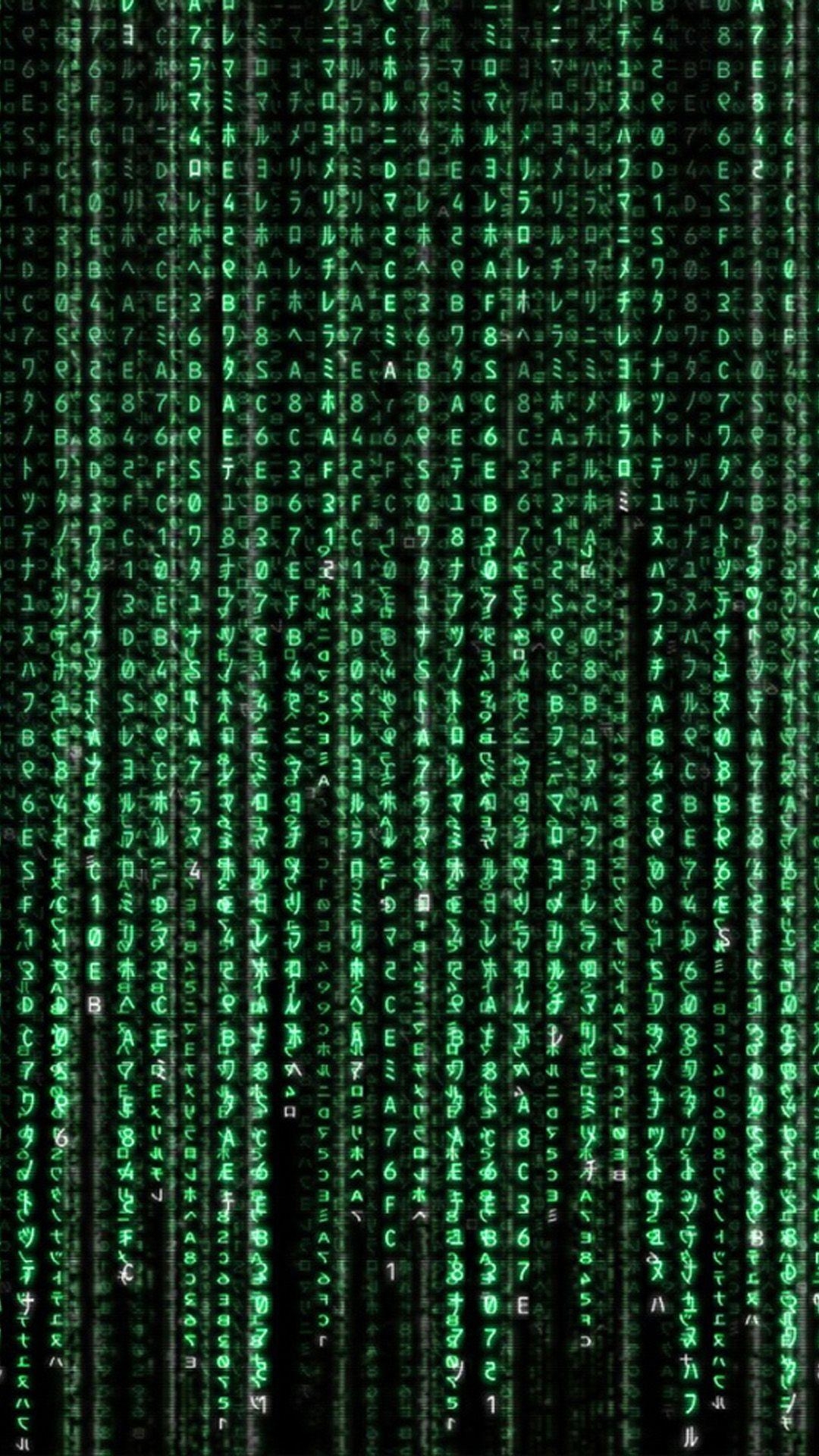 Matrix, HD, Hintergrund, Kultfilm, Science-Fiction, 1080x1920 Full HD Handy