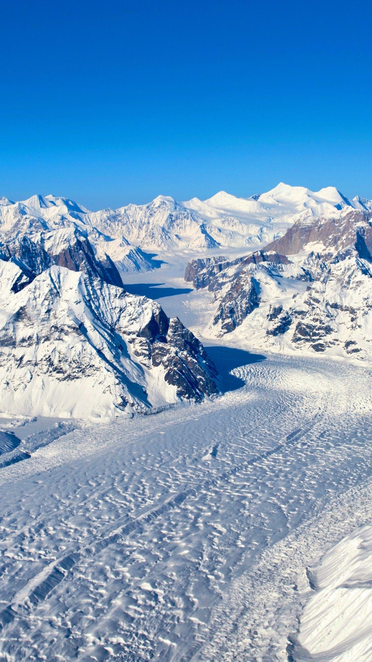 Himalaya, Berge, Winter, 4K, Natur, 1440x2560 HD Handy