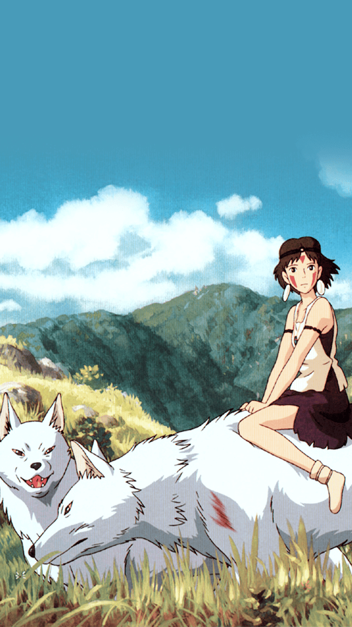 Prinzessin Mononoke Handy, Anime Foto, Ashitaka, Wald, Ghibli, 720x1280 HD Handy