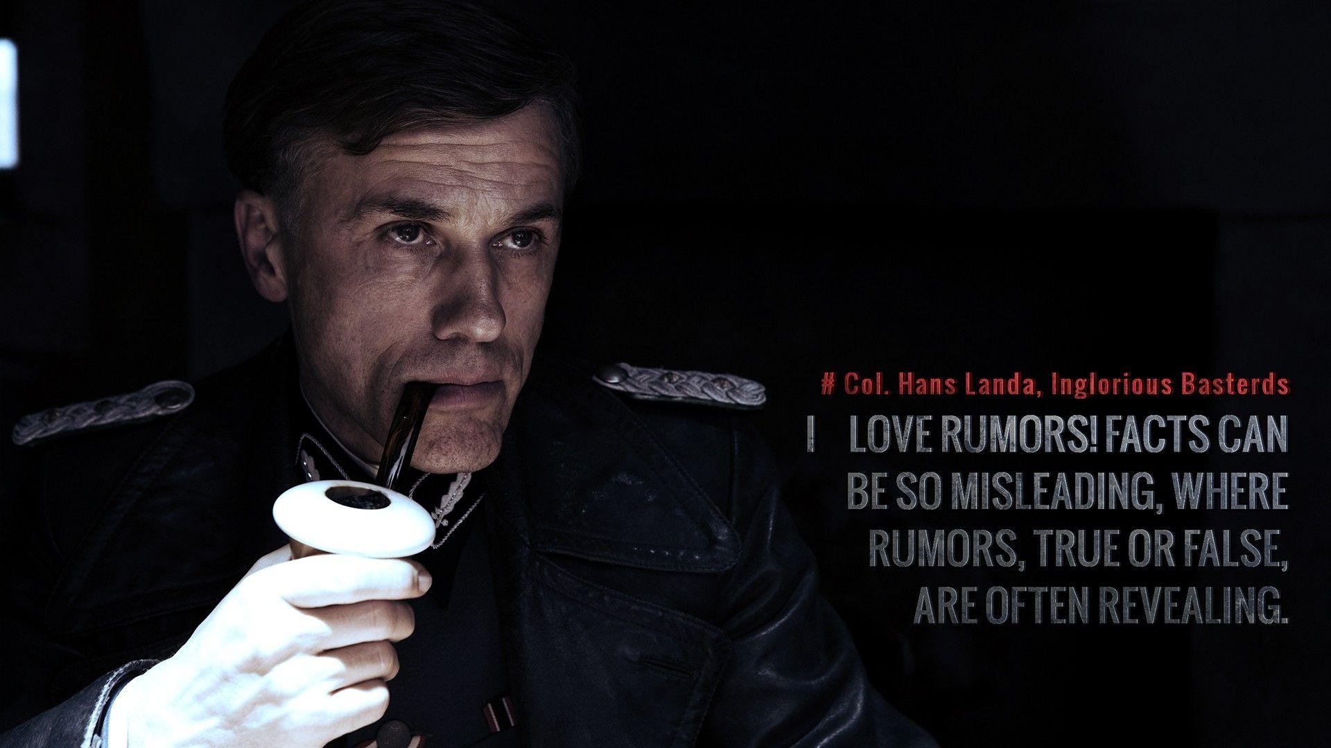 Inglourious Basterds, Christoph Waltz, Film, Hintergrund, Kino, 1920x1080 Full HD Desktop